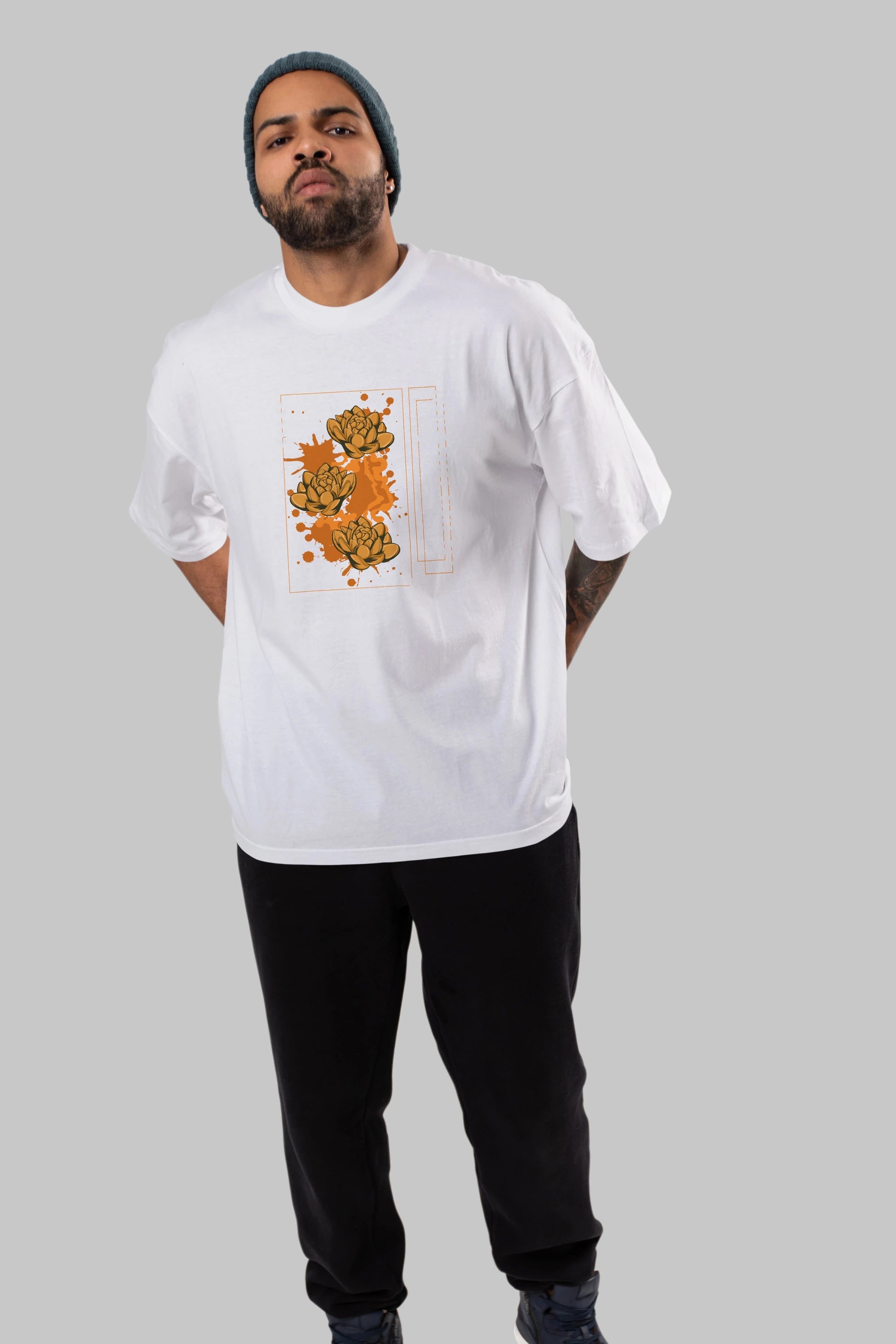 Incandescent Ön Baskılı Oversize t-shirt Erkek Kadın Unisex