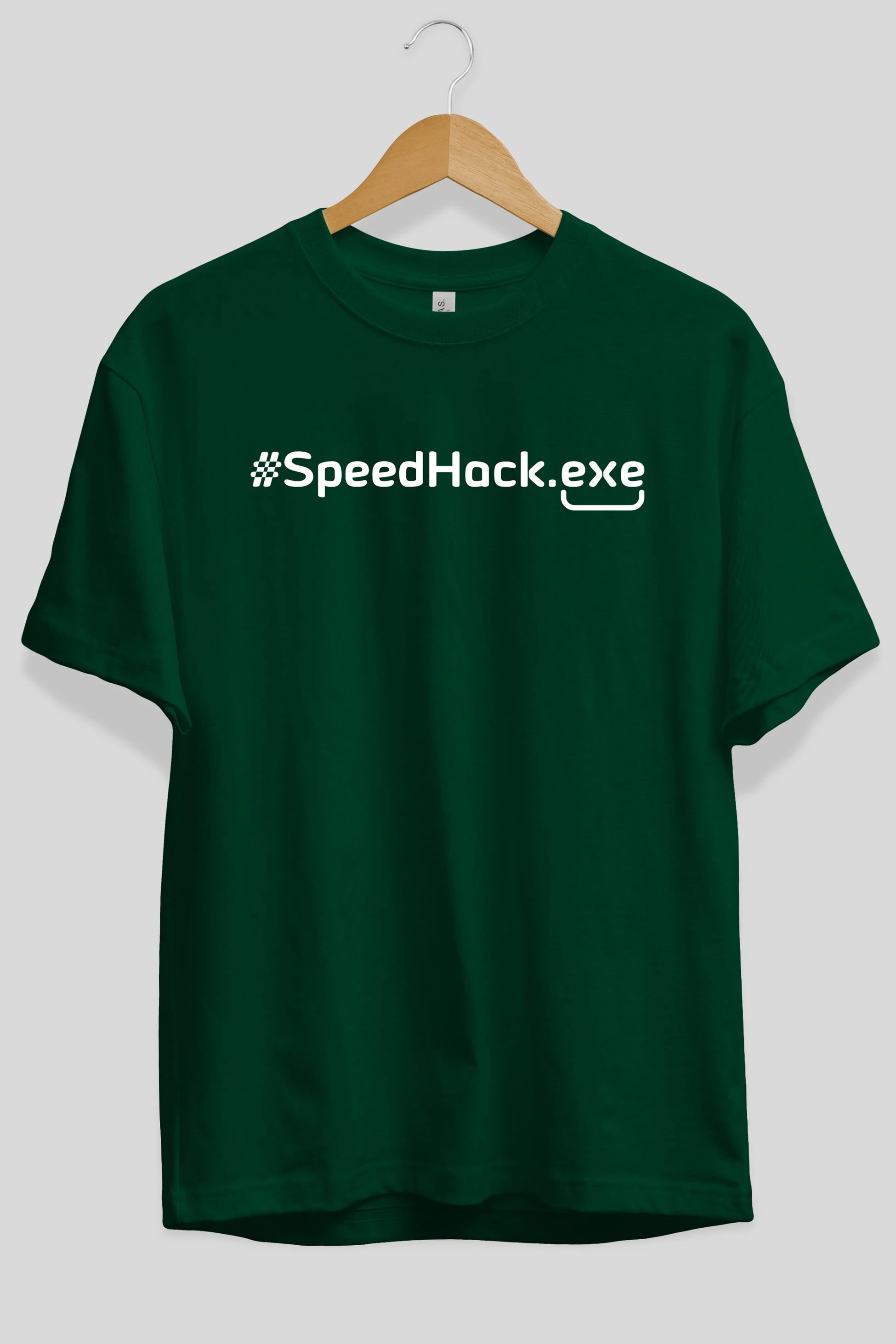 Speedhackexe Ön Baskılı Oversize t-shirt %100 pamuk Erkek Kadın Unisex