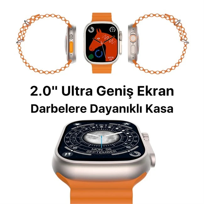 Watch 8 Ultra Logolu Model