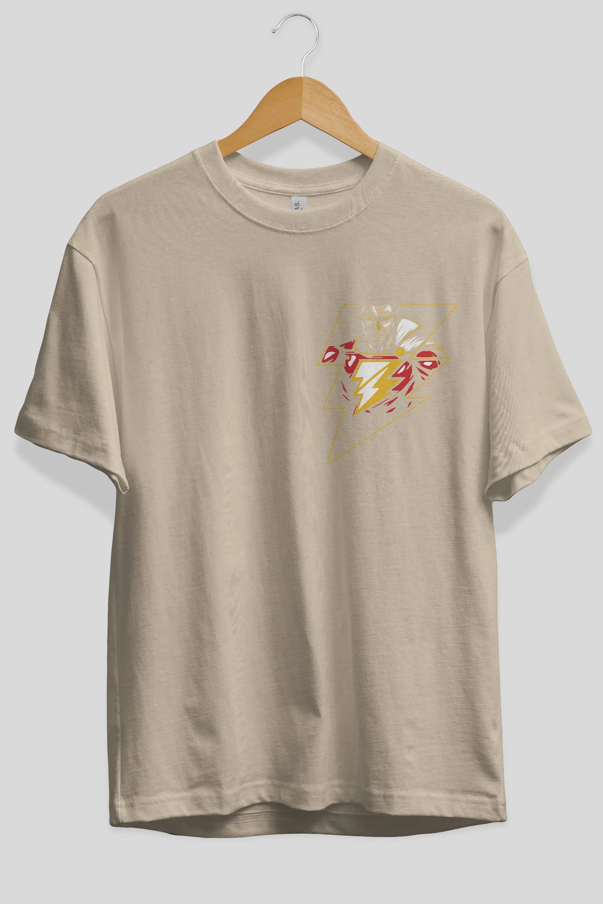 Flash Avengers (3) Ön Sol Baskılı Oversize t-shirt Erkek Kadın Unisex %100 Pamuk Bisiklet Yaka tişort