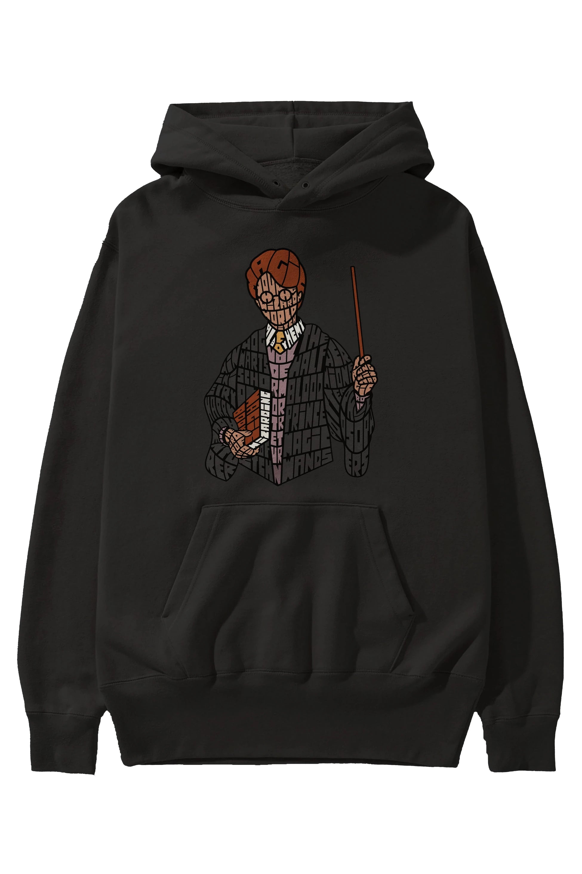 Harry Ön Baskılı Hoodie Oversize Kapüşonlu Sweatshirt Erkek Kadın Unisex