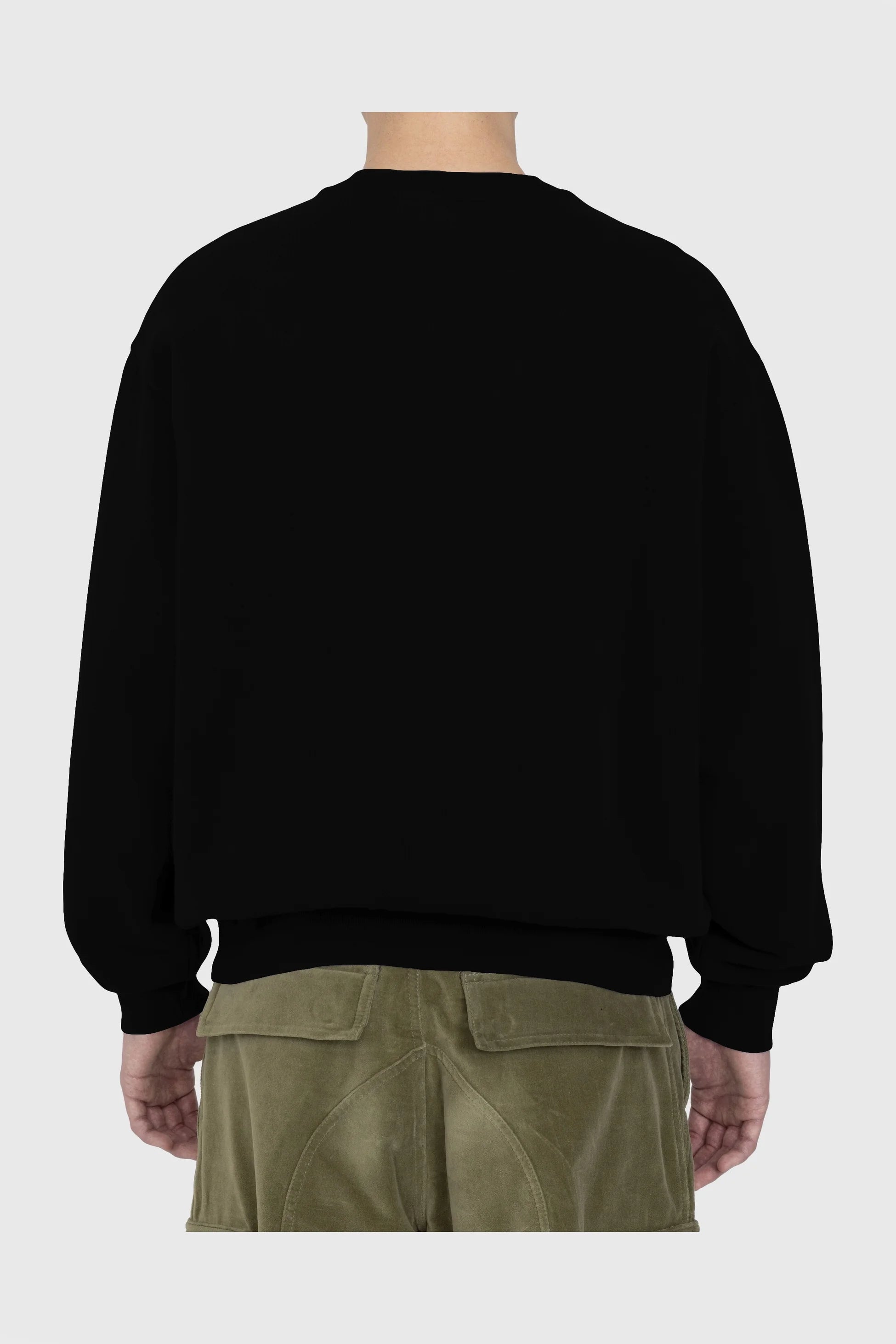 Arka Baskılı Sweatshirt