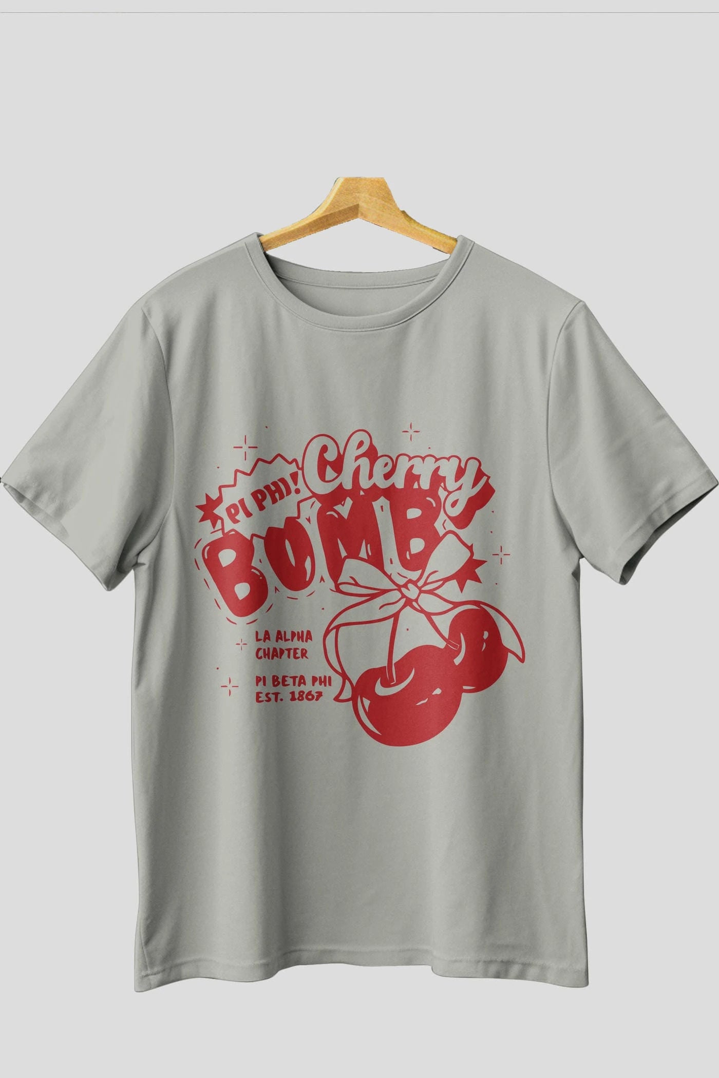 Cherry Bomb Cherries Ön Baskılı Oversize t-shirt Erkek Kadın Pamuk Bisiklet Yaka tişort