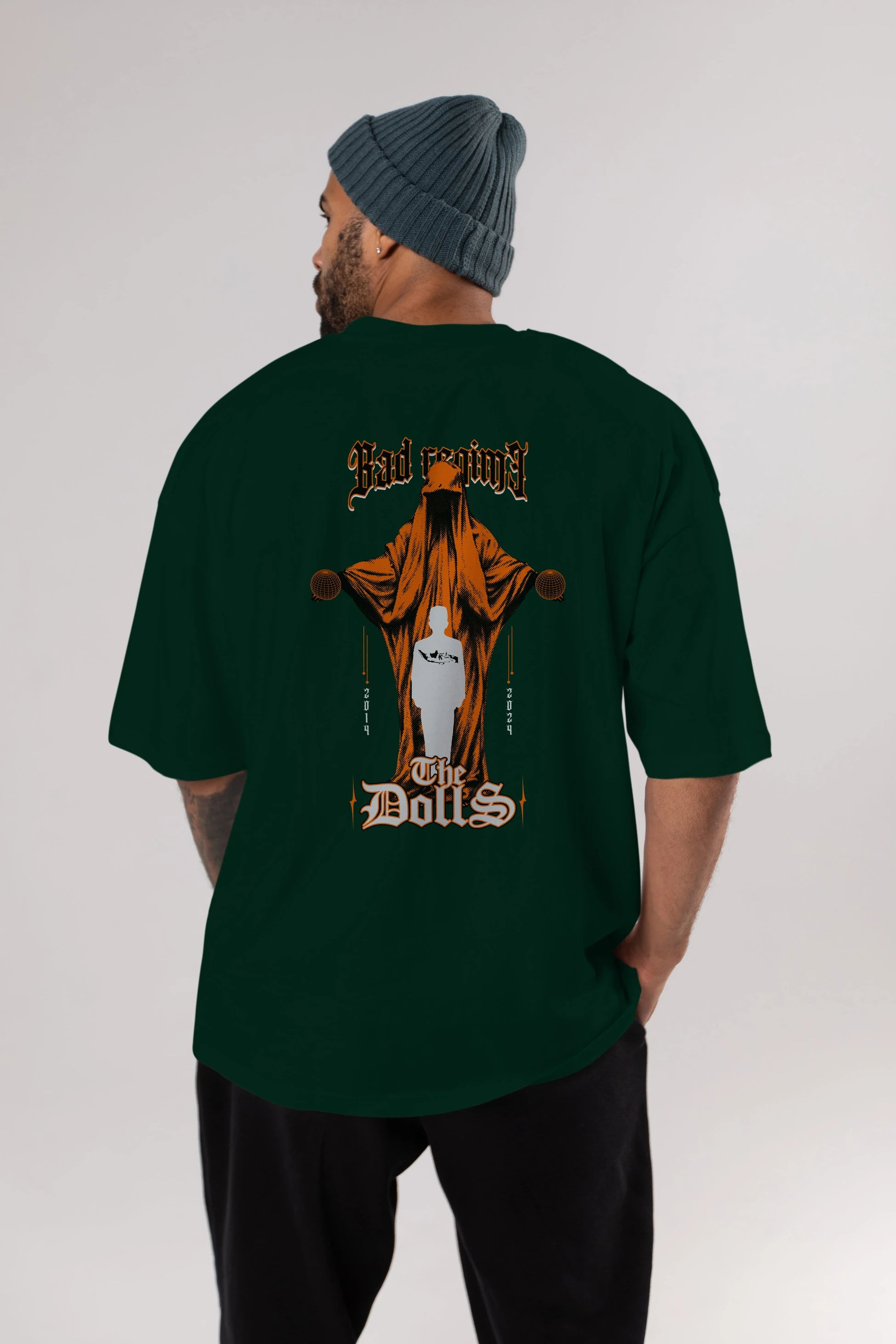 The Dolls Arka Baskılı Oversize t-shirt Erkek Kadın Unisex