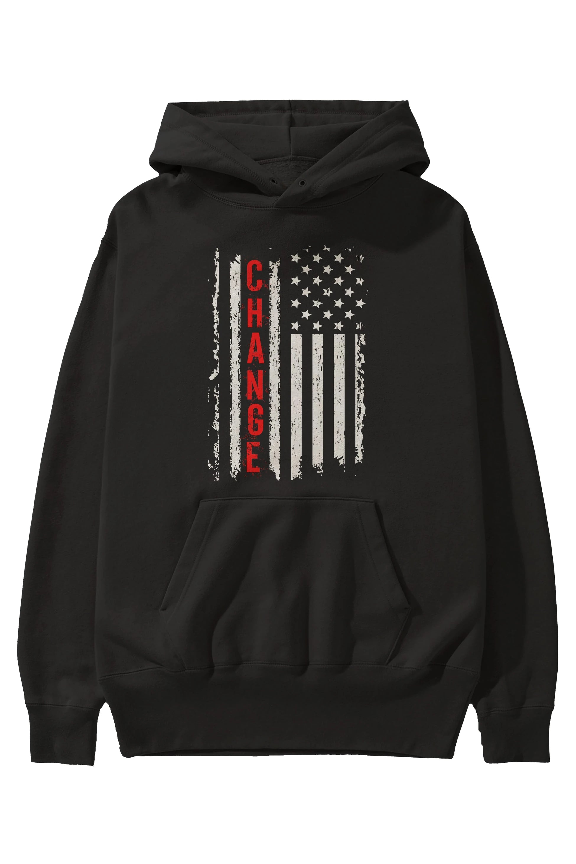 Change Ön Baskılı Oversize Hoodie Kapüşonlu Sweatshirt Erkek Kadın Unisex