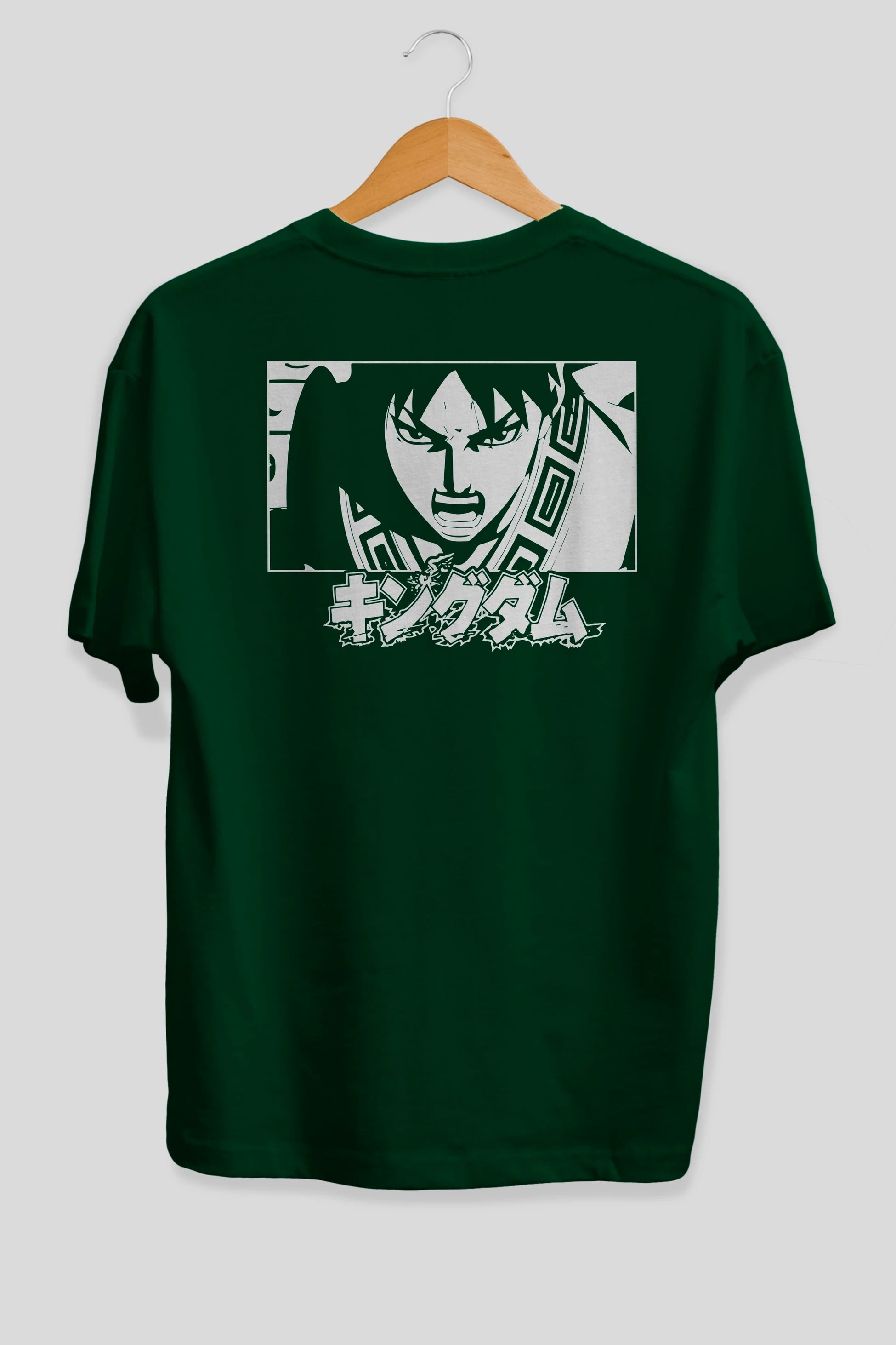 Xin 1 Anime Arka Baskılı Oversize t-shirt Erkek Kadın Unisex