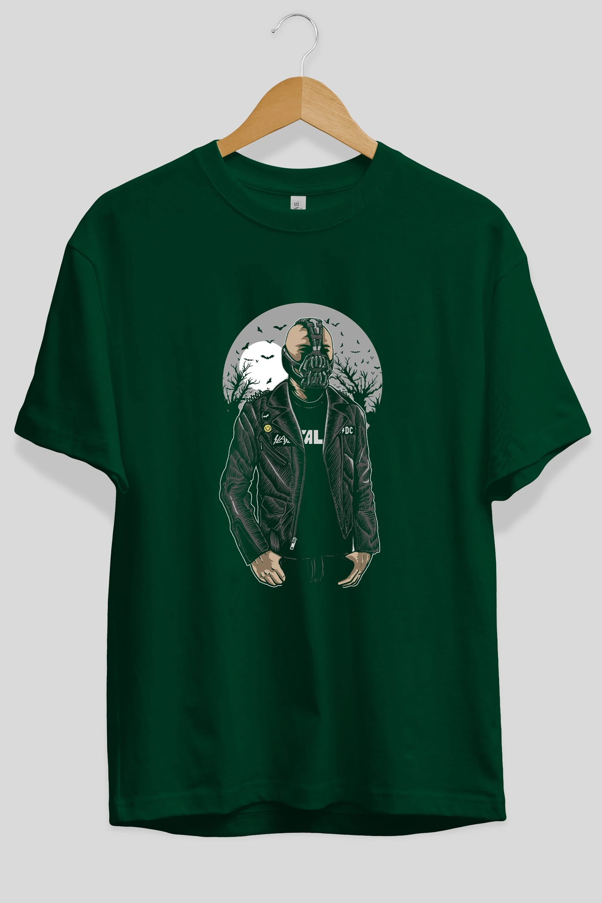 Bane Ön Baskılı Oversize t-shirt Erkek Kadın Unisex %100 Pamuk tişort