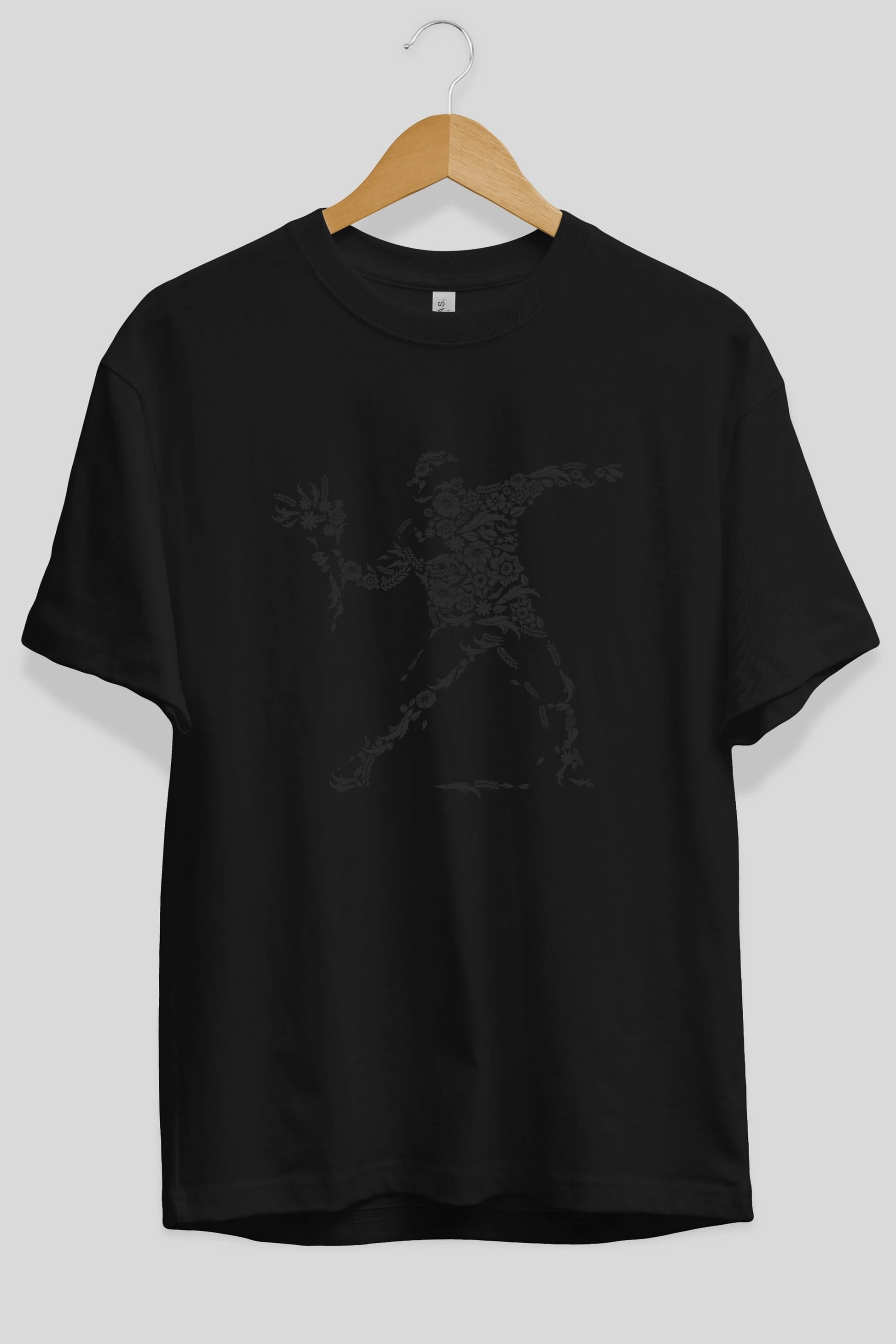 Flourish Vandalism Ön Baskılı Oversize t-shirt %100 pamuk Erkek Kadın Unisex