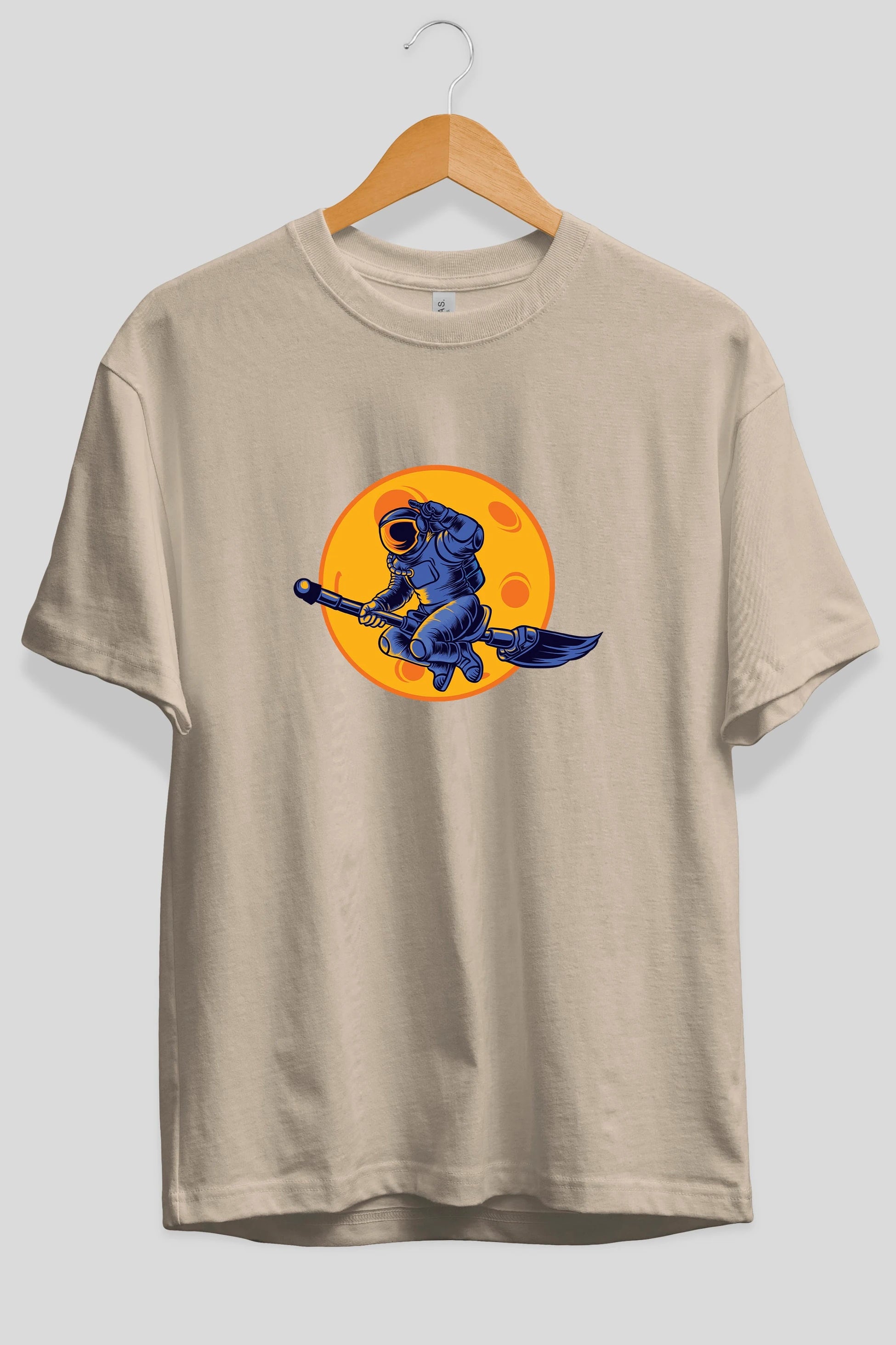 Space Witch Ön Baskılı Oversize t-shirt Erkek Kadın Unisex