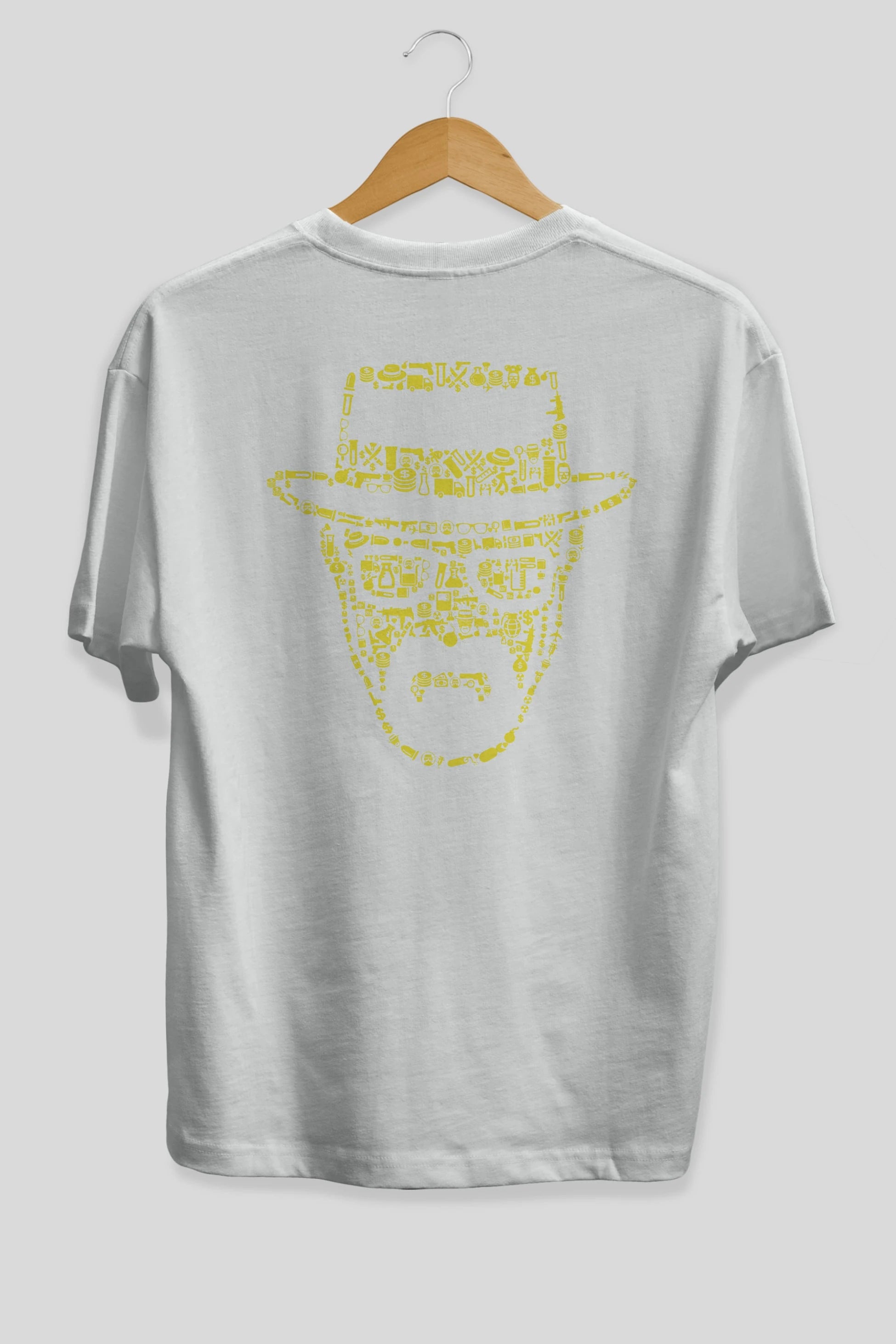 The Chronicle Arka Baskılı Oversize t-shirt %100 pamuk Erkek Kadın Unisex