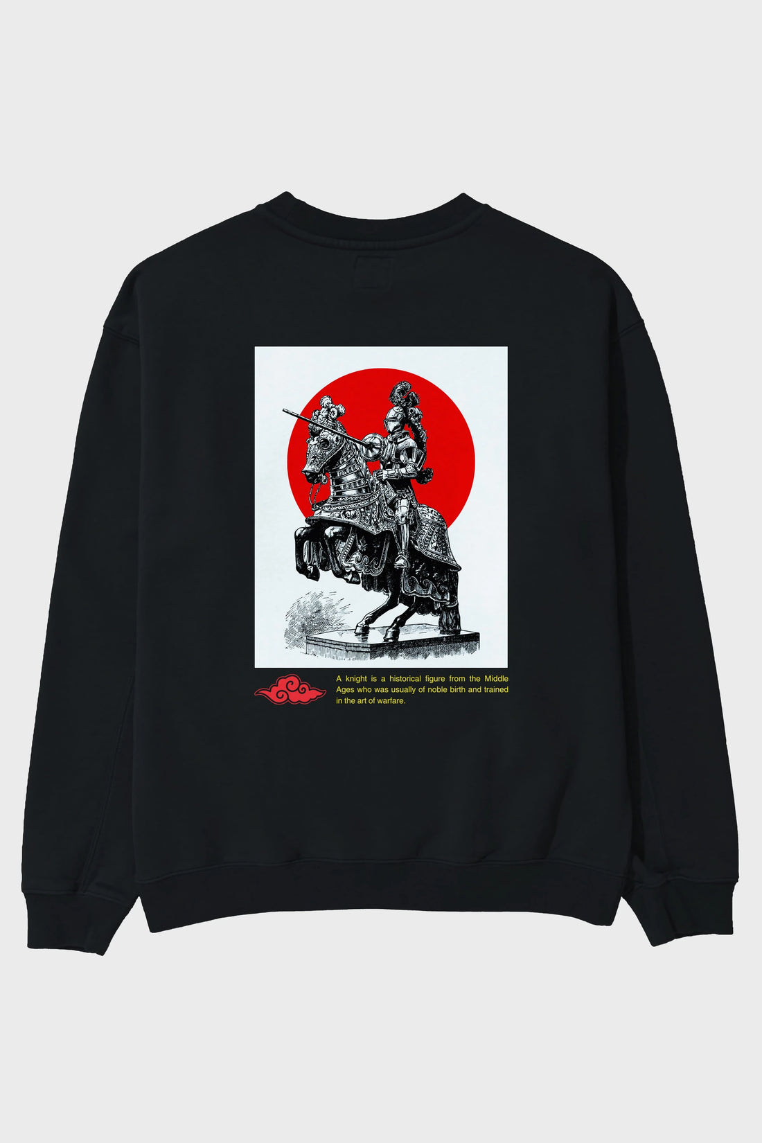 Japan Streetwear 2 Arka Baskılı Oversize Sweatshirt Erkek Kadın Unisex