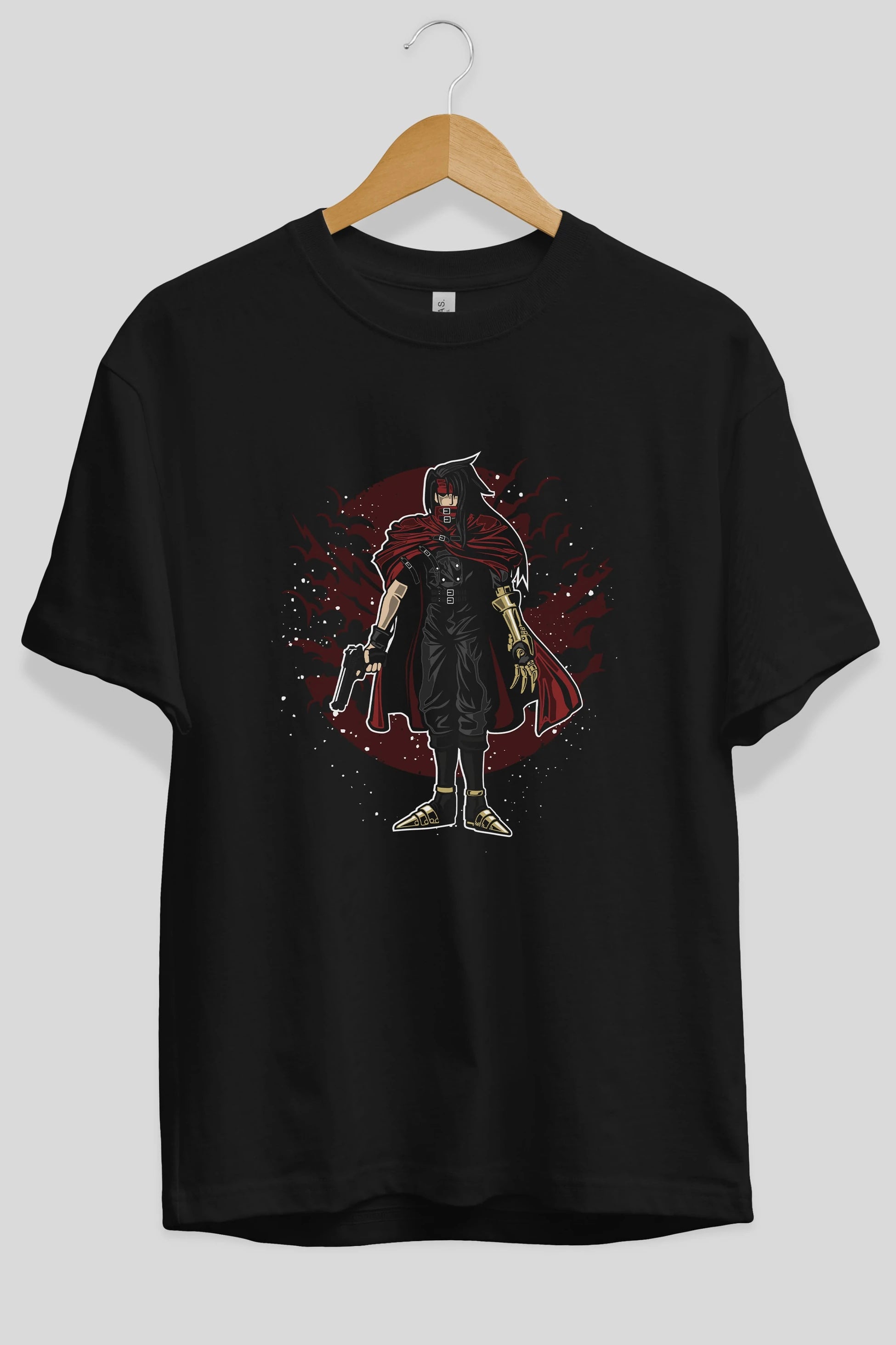FINAL FANTASY Ön Baskılı Oversize t-shirt Erkek Kadın Unisex %100 Pamuk tişort