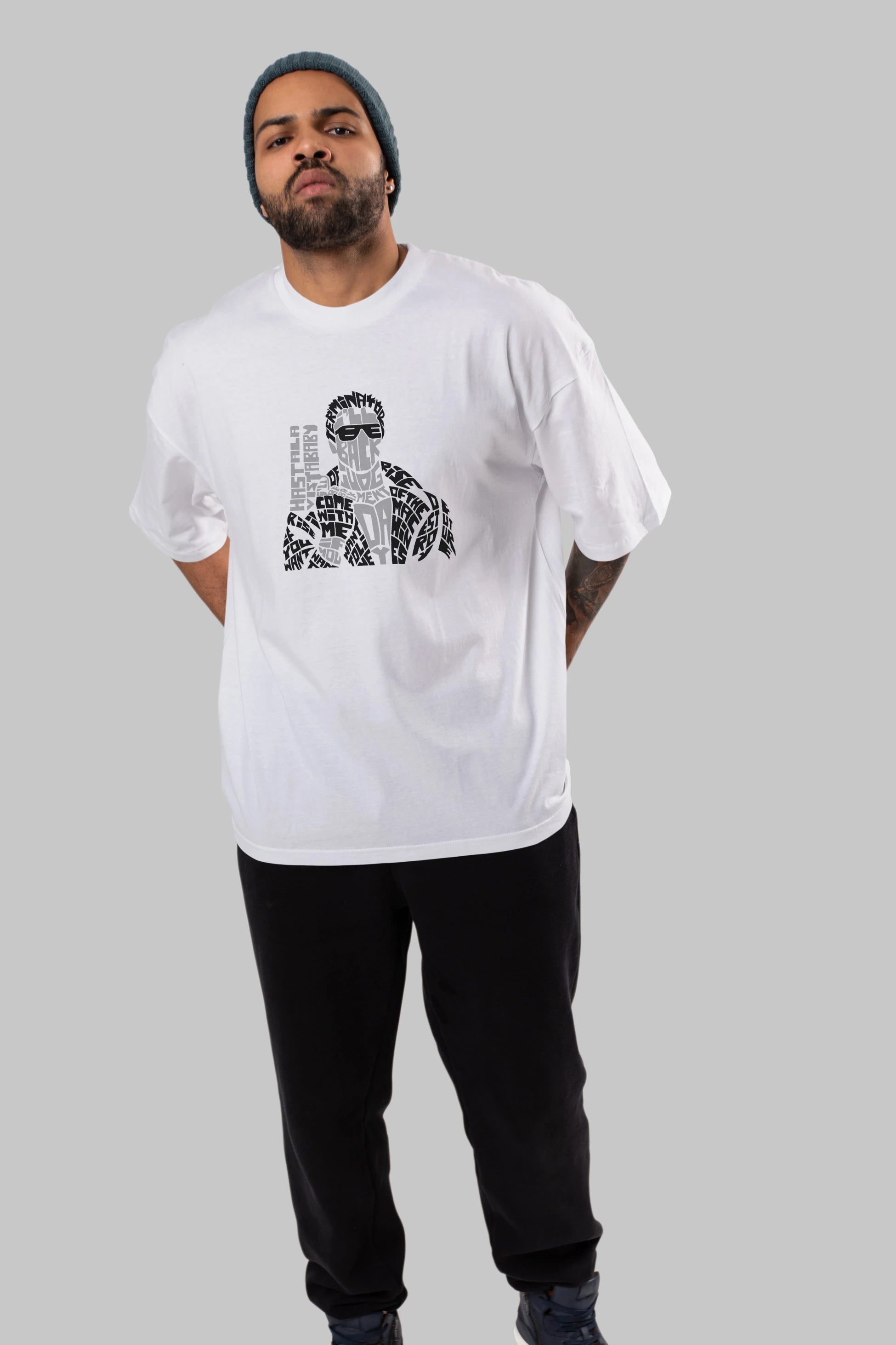 I_ll Be Back Ön Baskılı Oversize t-shirt %100 pamuk Erkek Kadın Unisex