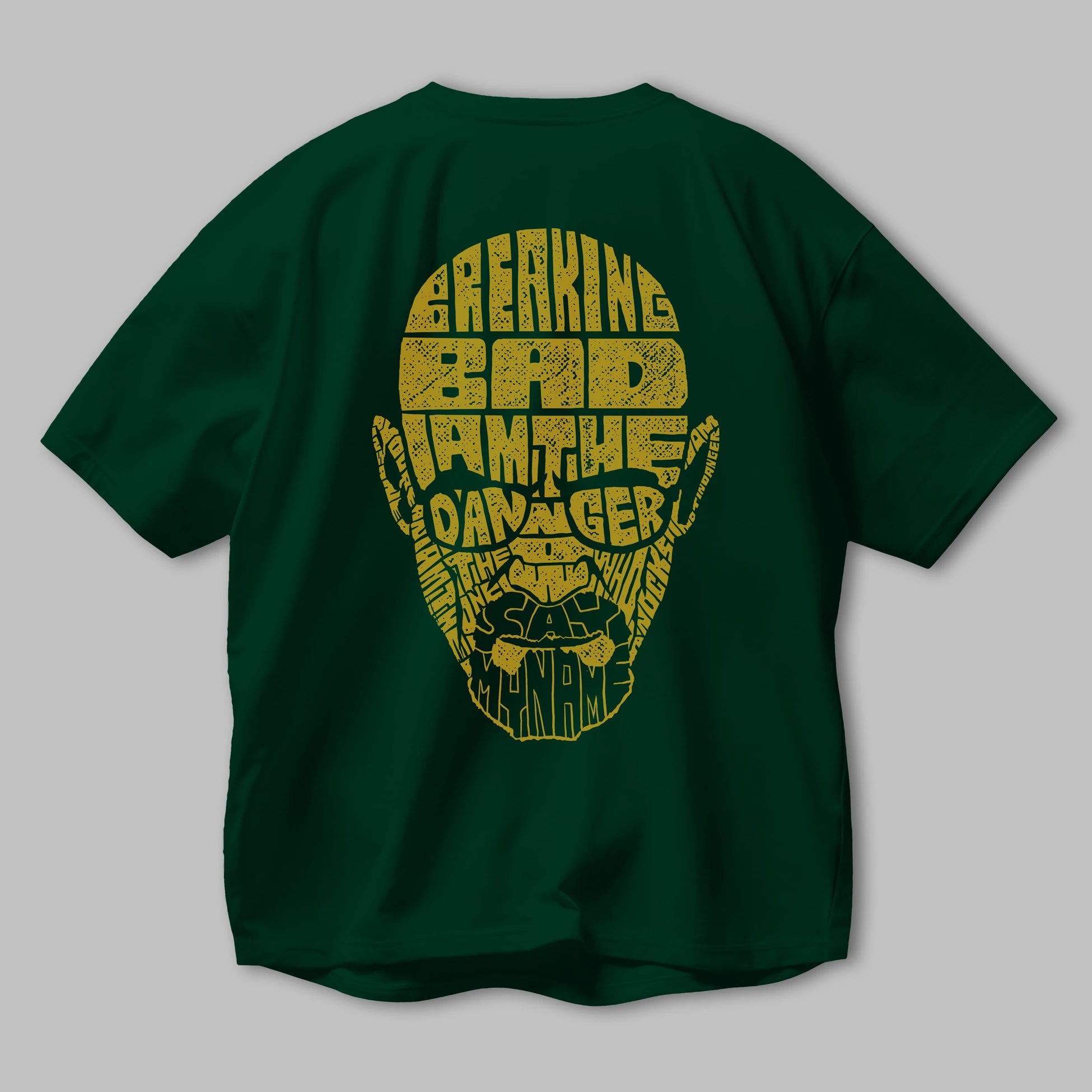 Breaking Bad Arka Baskılı Oversize t-shirt %100 pamuk Erkek Kadın Unisex