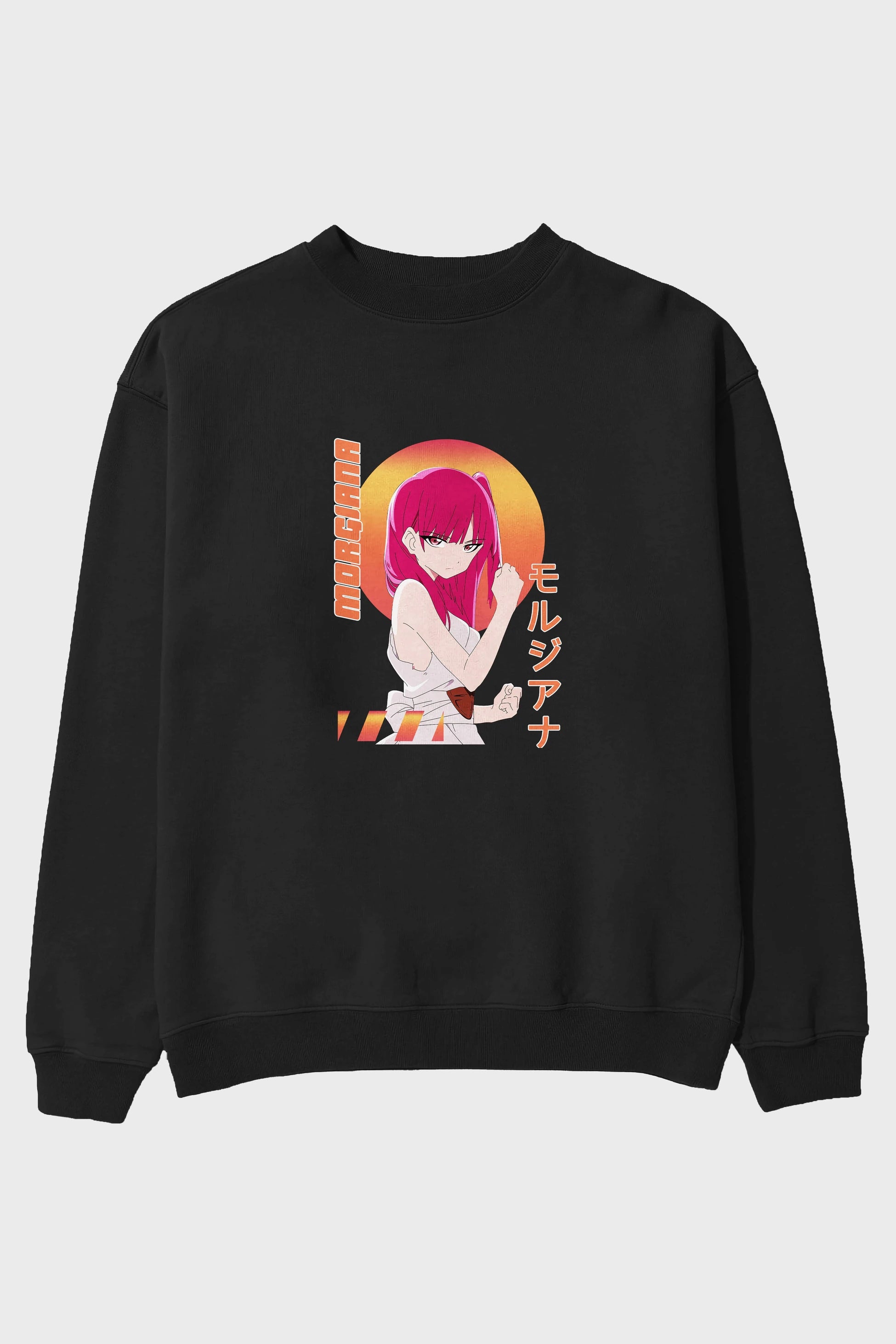 Morgiana 5 Anime Ön Baskılı Oversize Sweatshirt Erkek Kadın Unisex