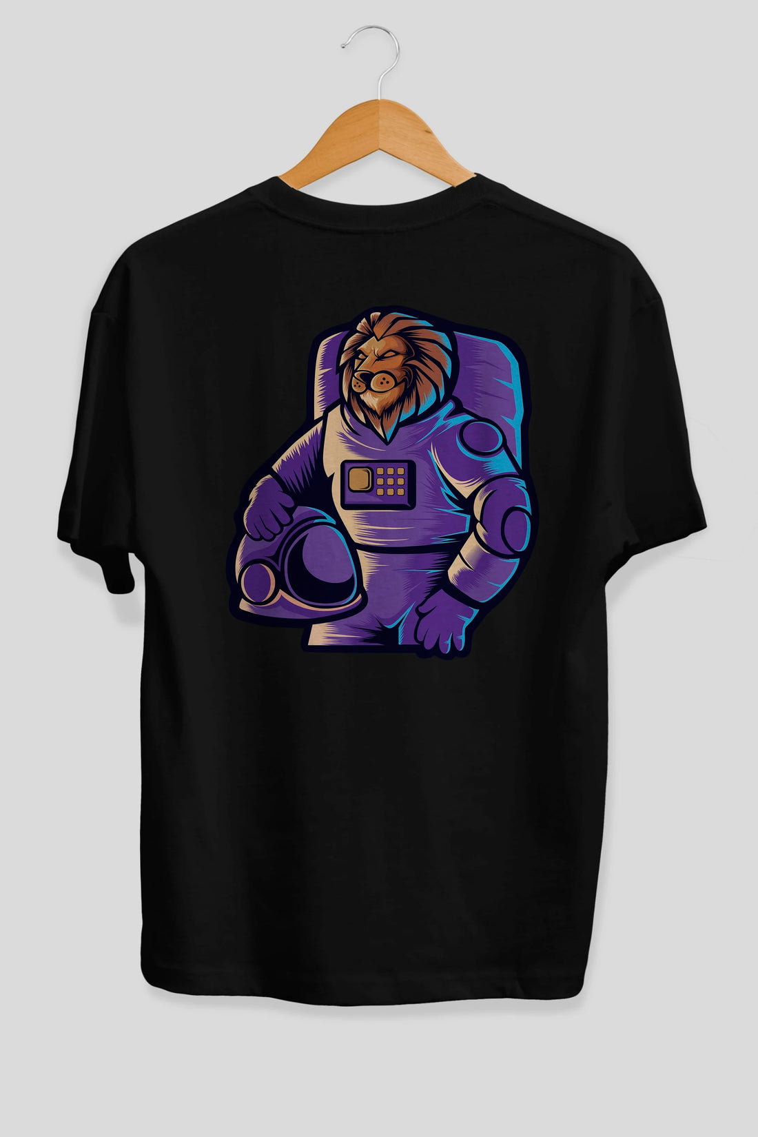 Astroking Arka Baskılı Oversize t-shirt Erkek Kadın Unisex
