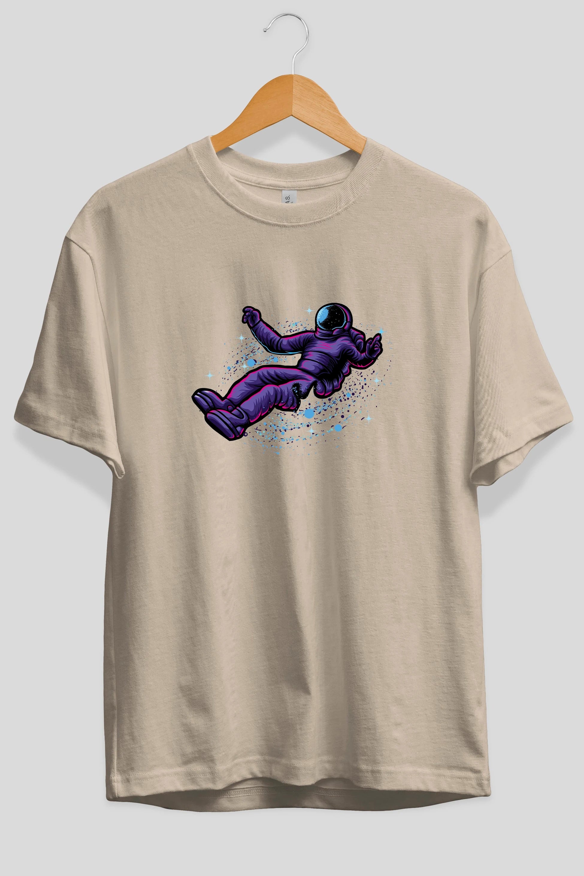 Having fun in outer space Ön Baskılı Oversize t-shirt Erkek Kadın Unisex
