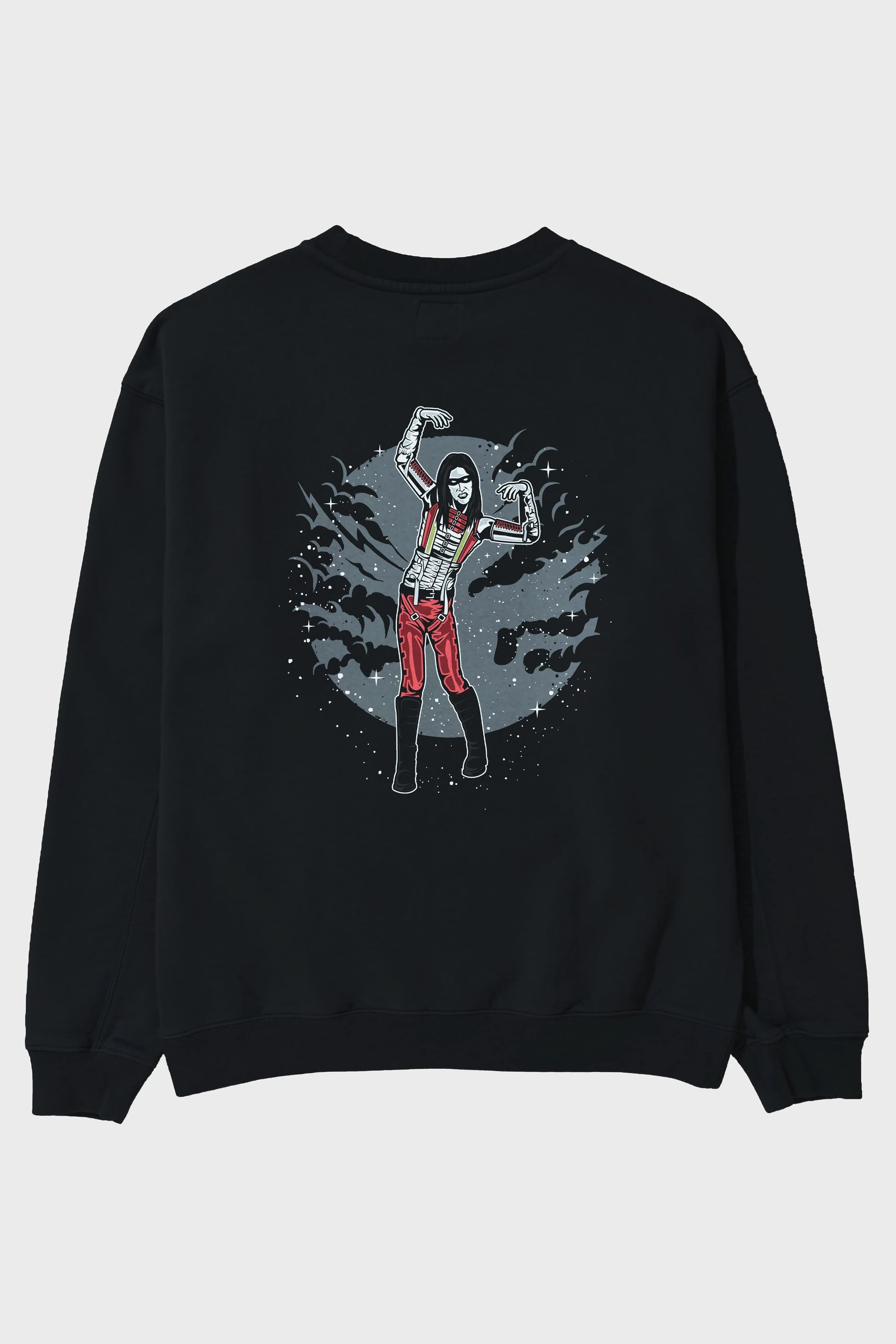 Marilyn Manson Arka Baskılı Oversize Sweatshirt Erkek Kadın Unisex