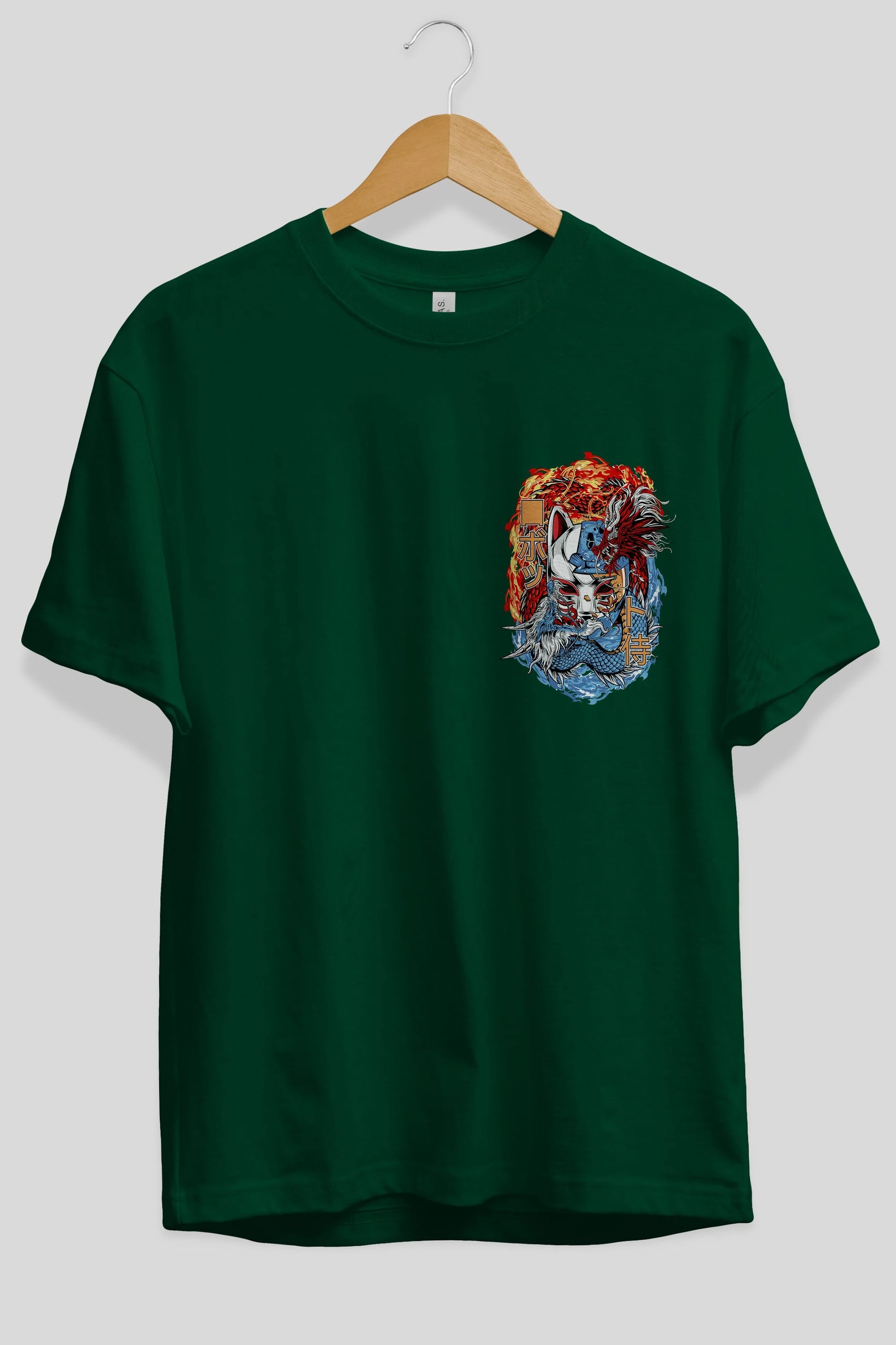 ONE PIECE (7) Ön Sol Baskılı Oversize t-shirt Erkek Kadın Unisex %100 Pamuk Bisiklet Yaka tişort