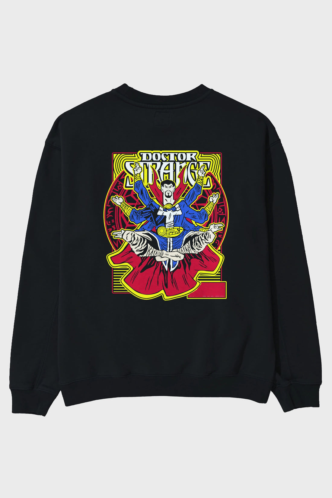 Doctor Strange (1) Arka Baskılı Oversize Sweatshirt Erkek Kadın Unisex
