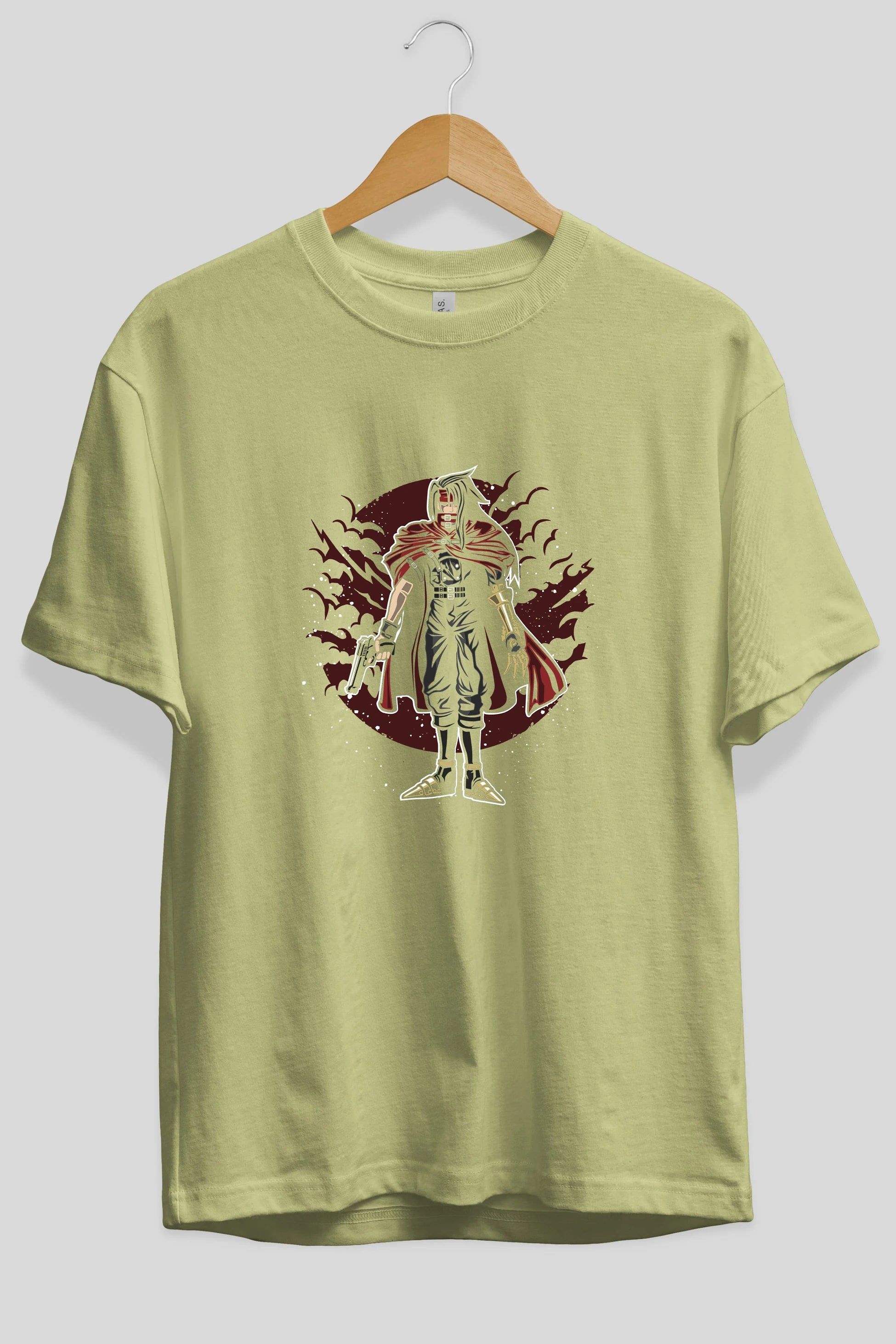 FINAL FANTASY Ön Baskılı Oversize t-shirt Erkek Kadın Unisex %100 Pamuk tişort