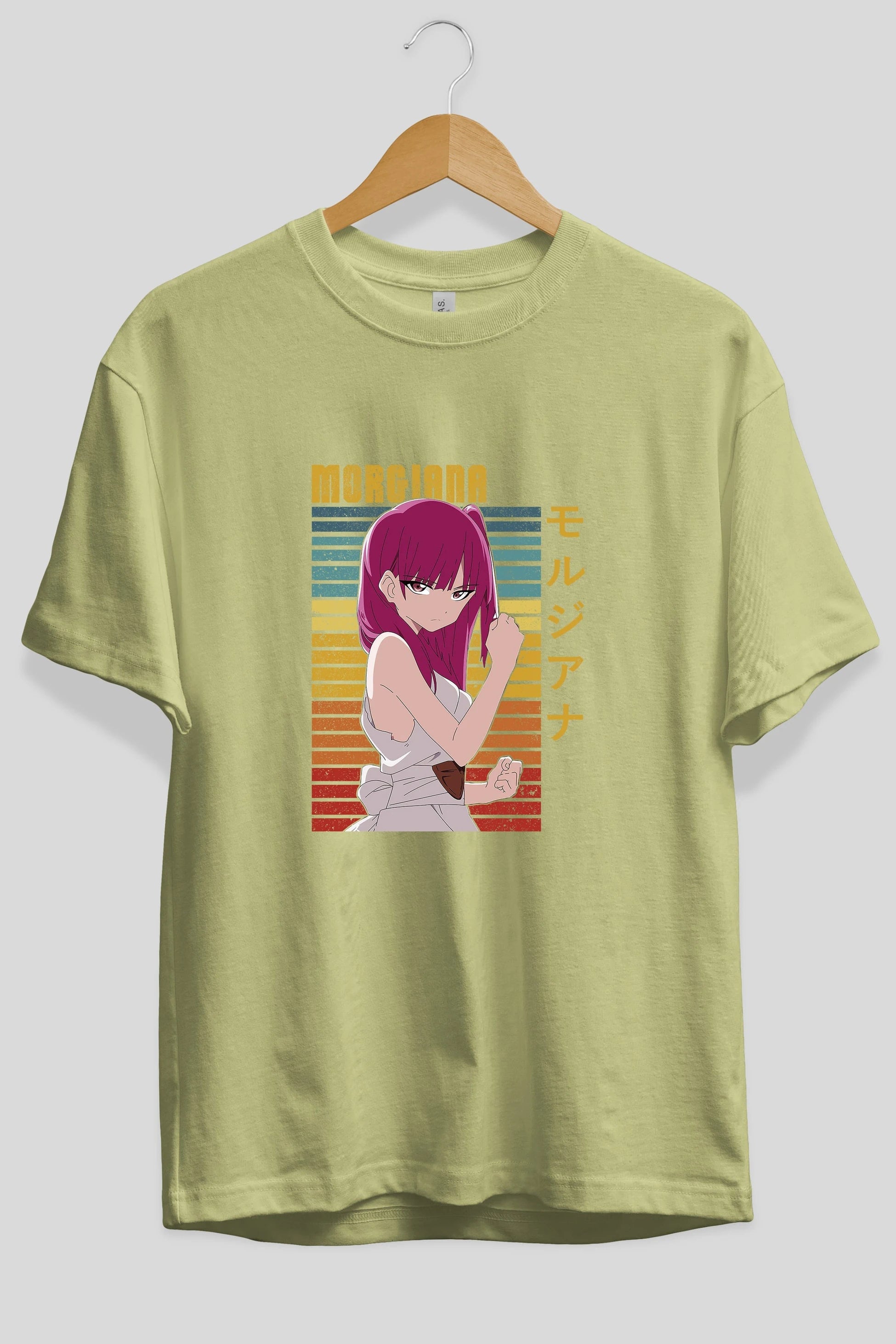 Morgiana 3 Anime Ön Baskılı Oversize t-shirt %100 pamuk Erkek Kadın Unisex