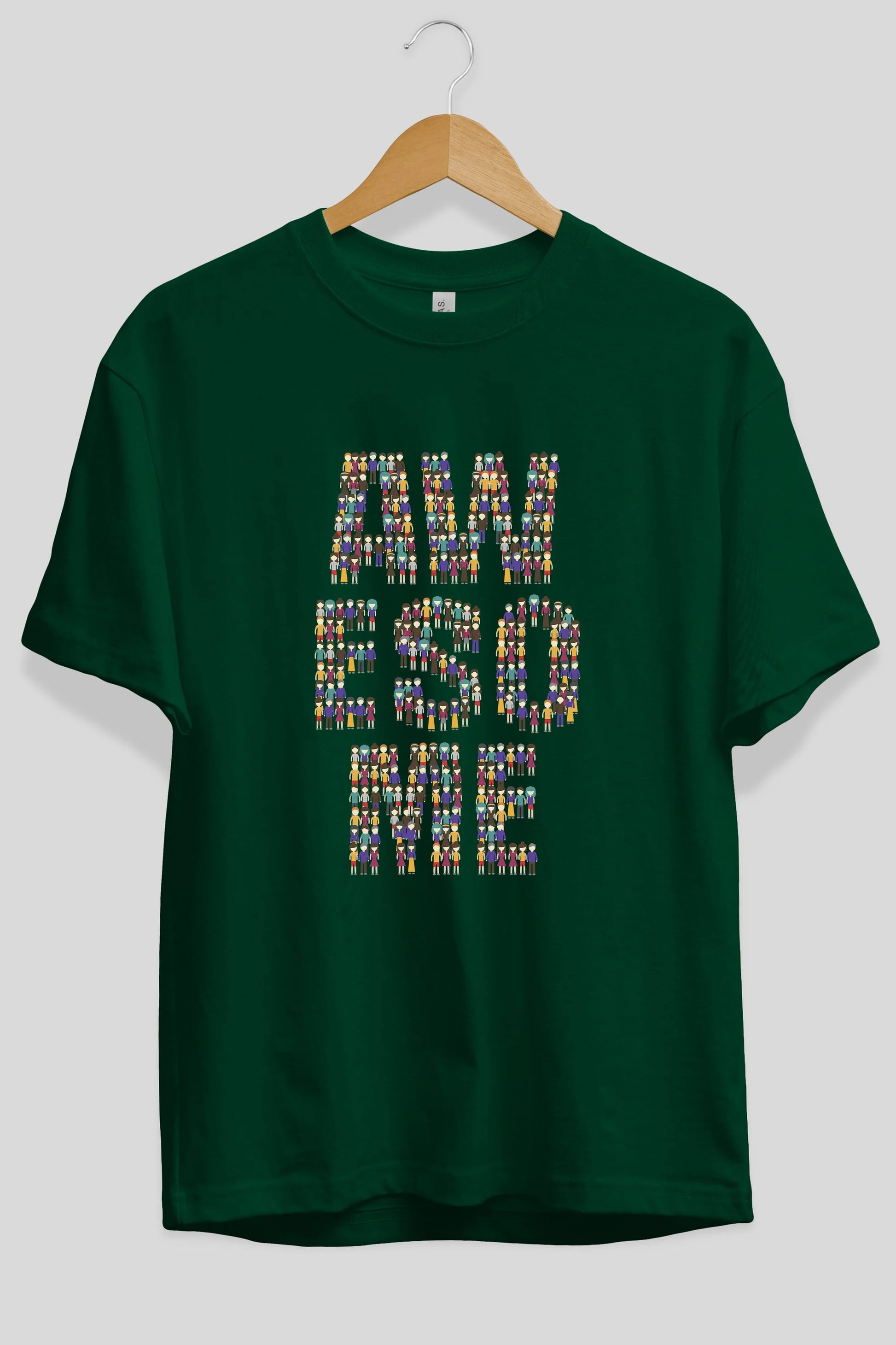 Awesome Ön Baskılı Oversize t-shirt %100 pamuk Erkek Kadın Unisex