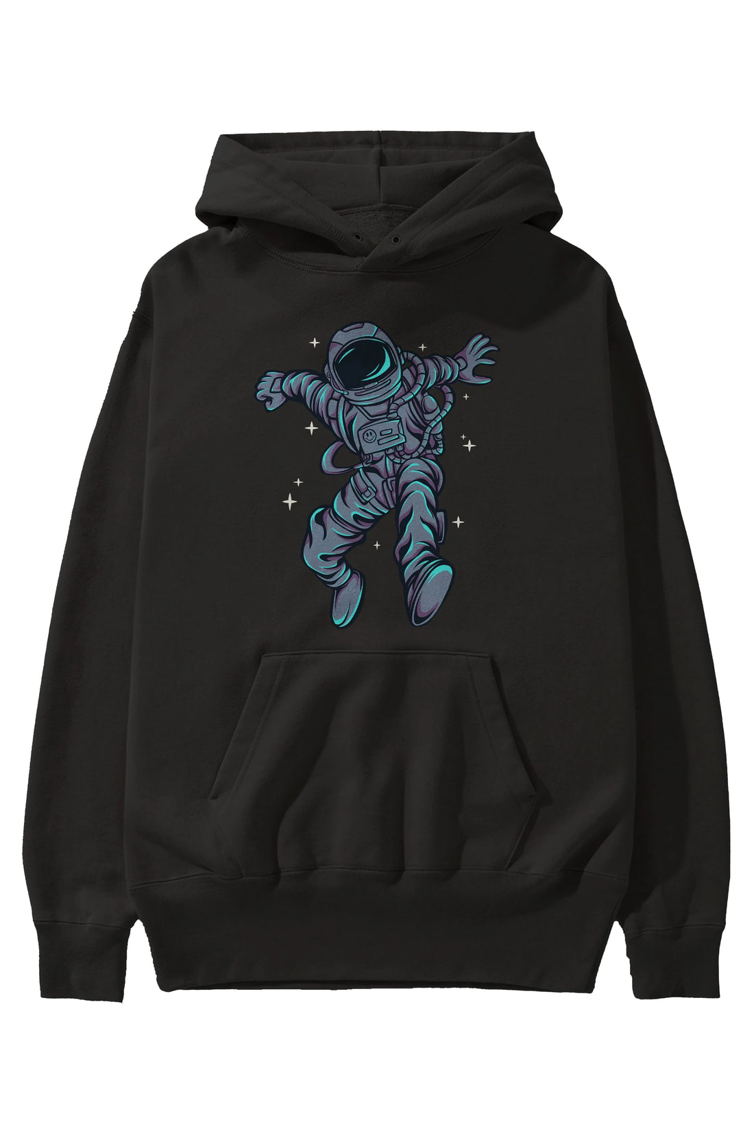 Astrostars tshirt Ön Baskılı Hoodie Oversize Kapüşonlu Sweatshirt Erkek Kadın Unisex