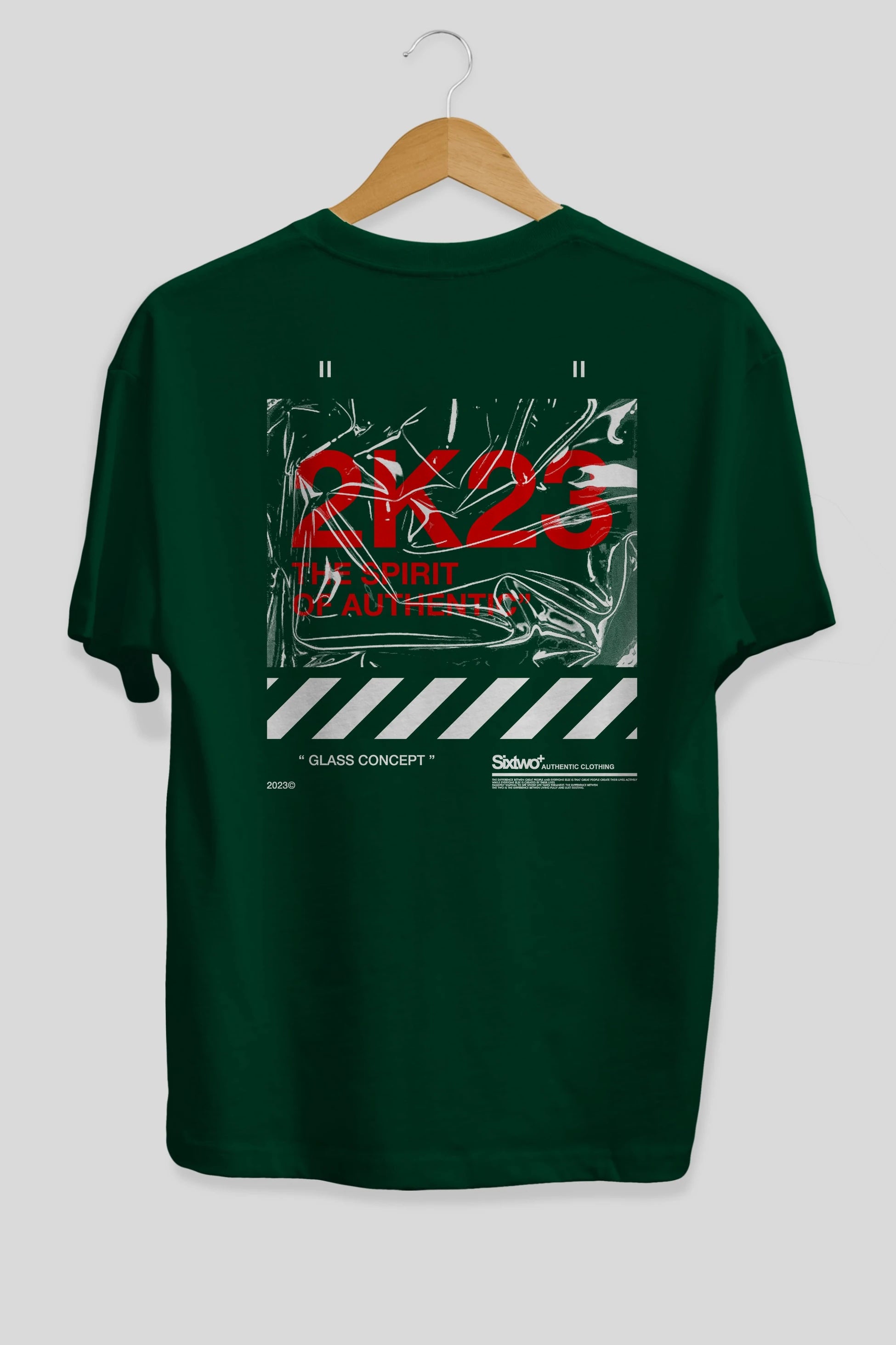 The Spirit Arka Baskılı Oversize t-shirt Erkek Kadın Unisex