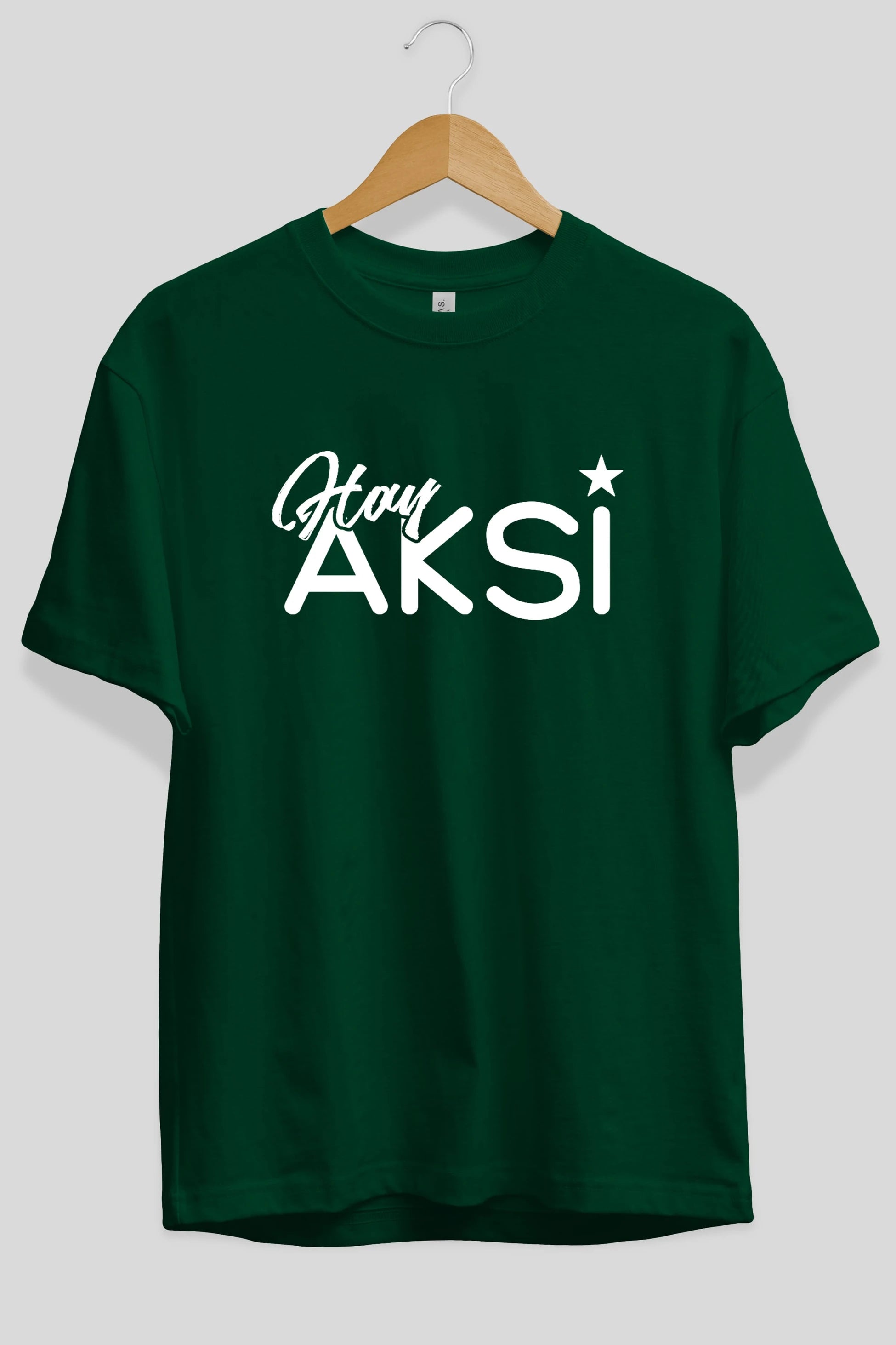 Hay Aksi Ön Baskılı Oversize t-shirt %100 pamuk Erkek Kadın Unisex