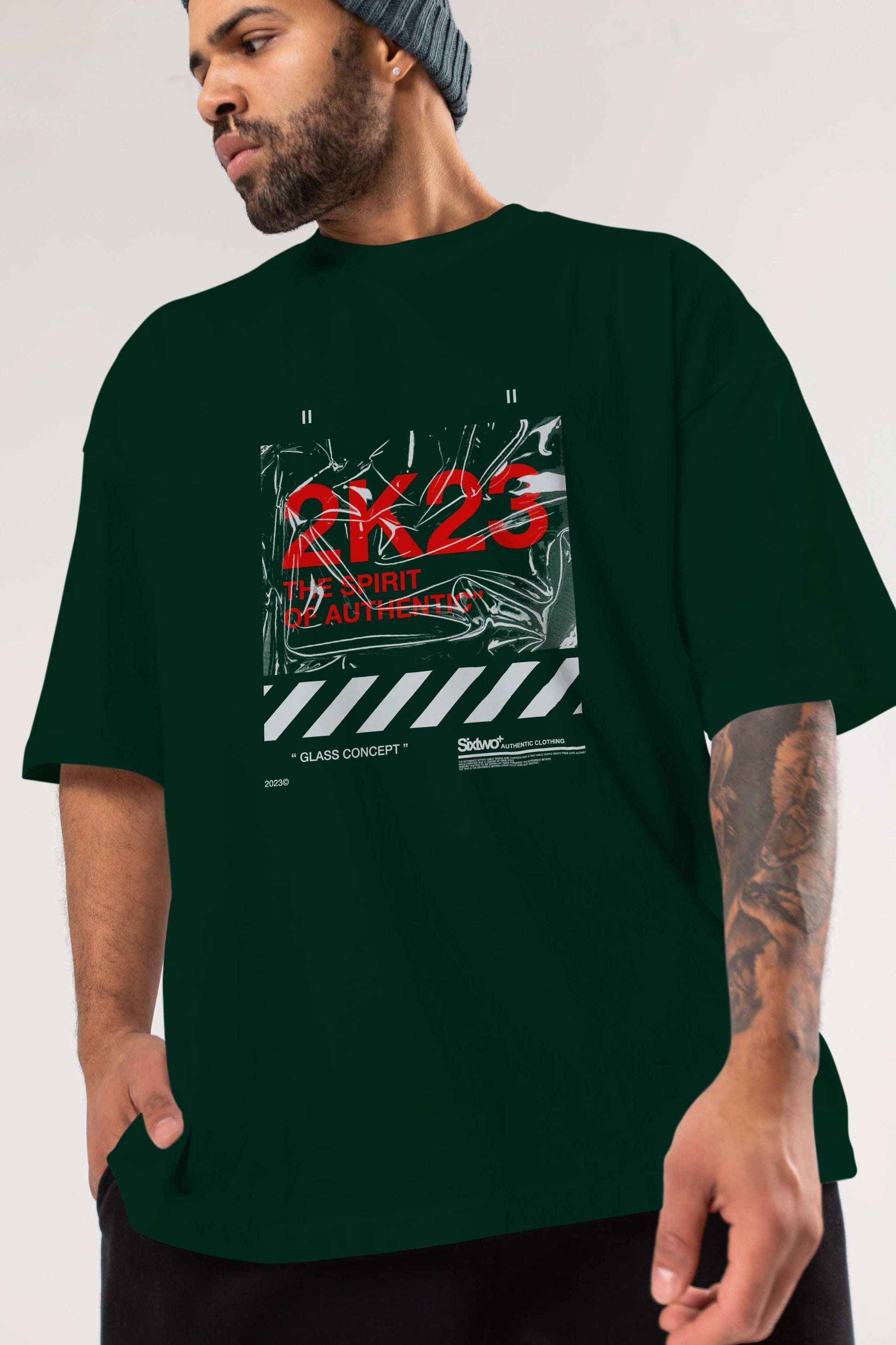 The Spirit Ön Baskılı Oversize t-shirt Erkek Kadın Unisex