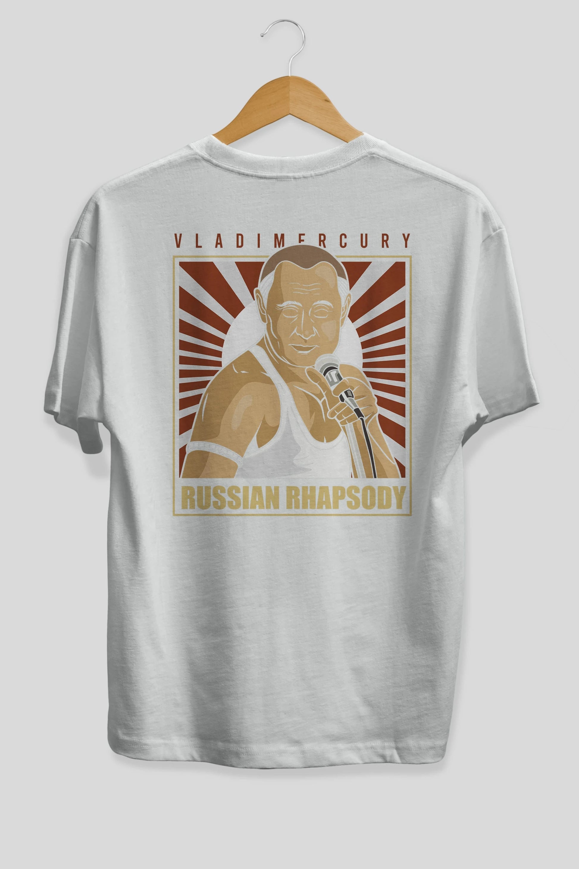 Freddy Puttin Arka Baskılı Oversize t-shirt Erkek Kadın Unisex %100 Pamuk tişort