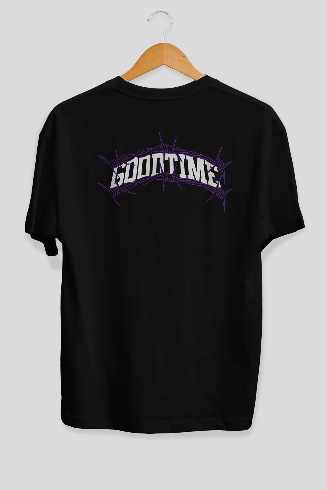 Good Time Arka Baskılı Oversize t-shirt Erkek Kadın Unisex