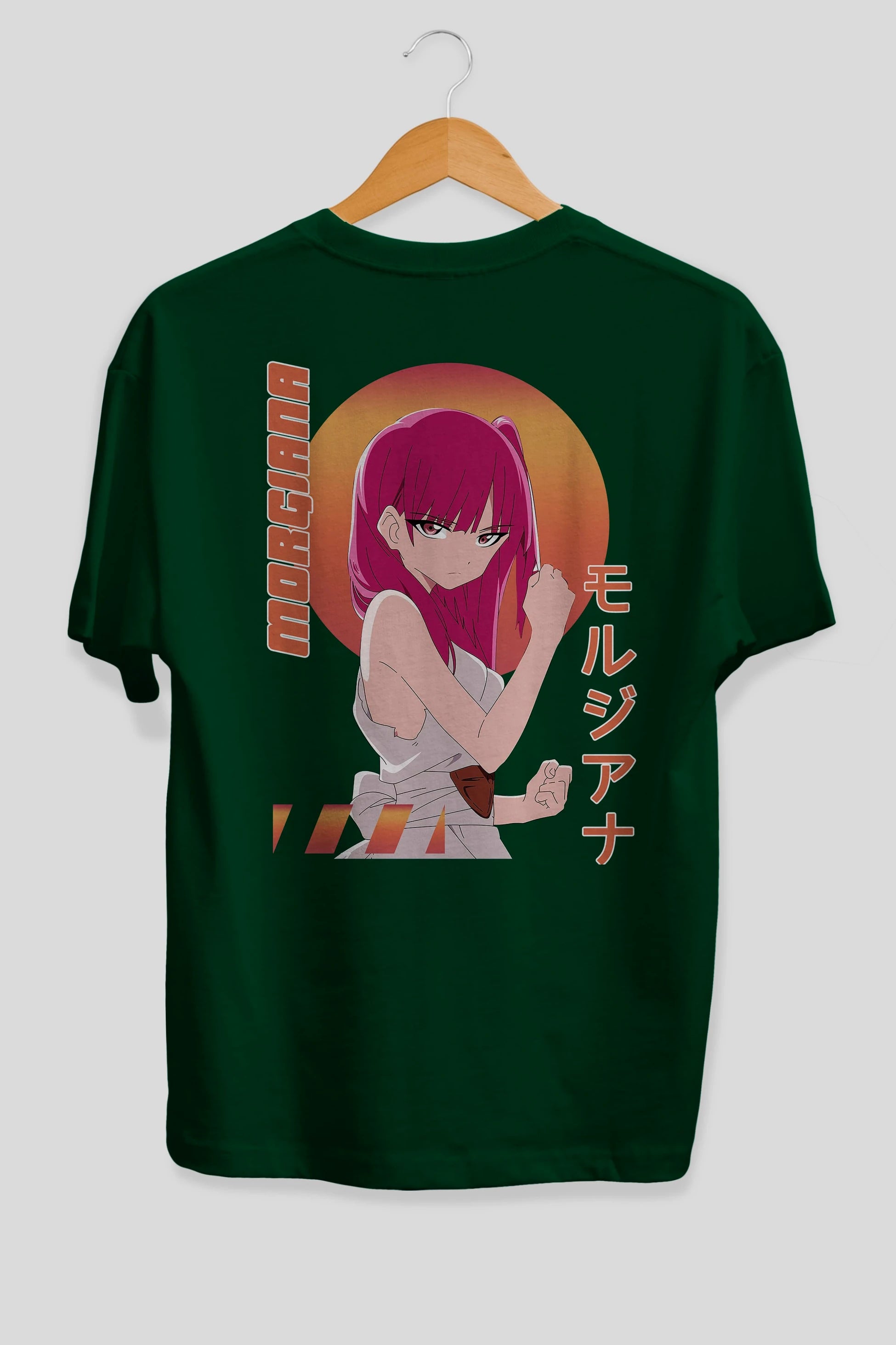 Morgiana 5 Anime Arka Baskılı Oversize t-shirt Erkek Kadın Unisex