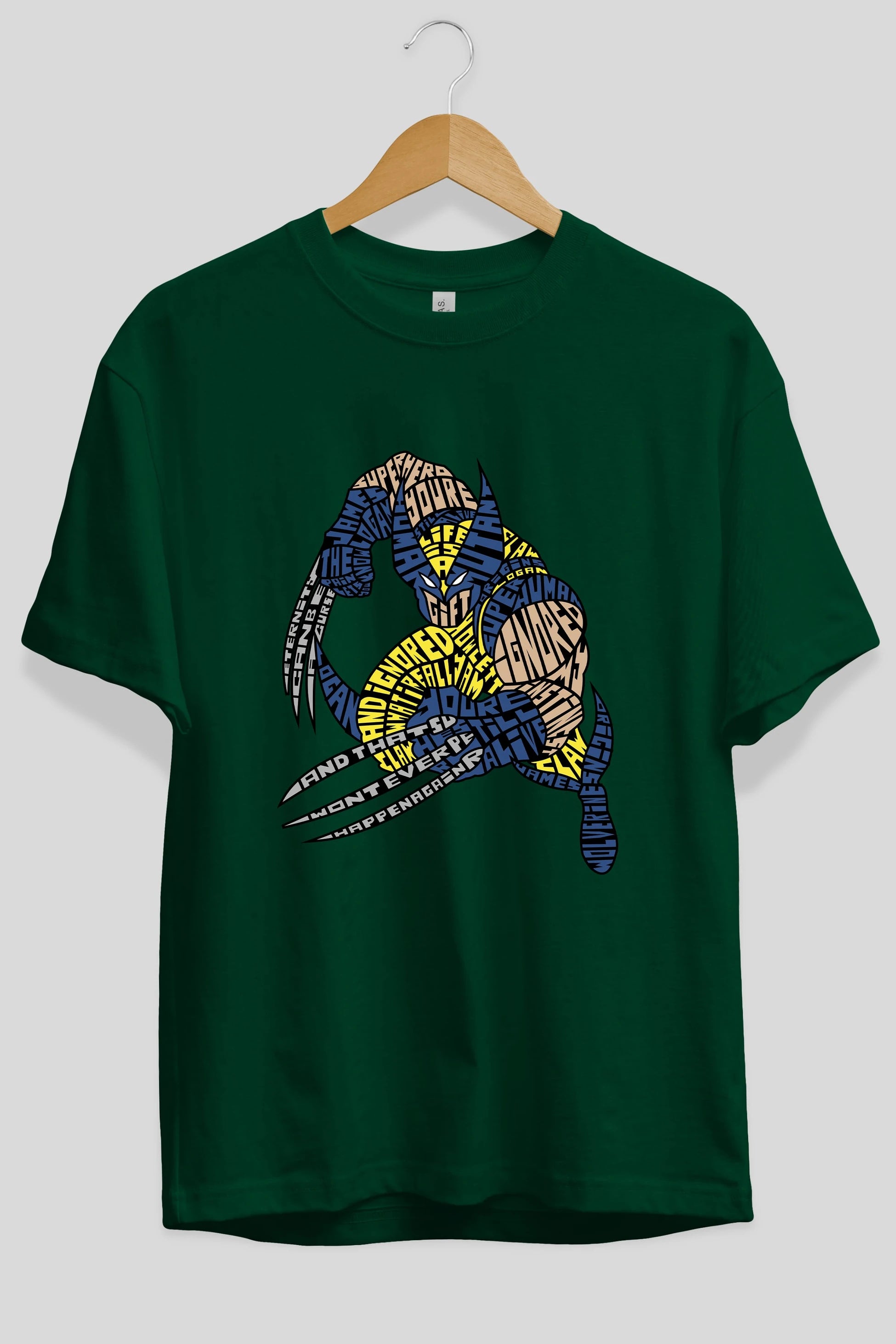 Logan Ön Baskılı Oversize t-shirt %100 pamuk Erkek Kadın Unisex