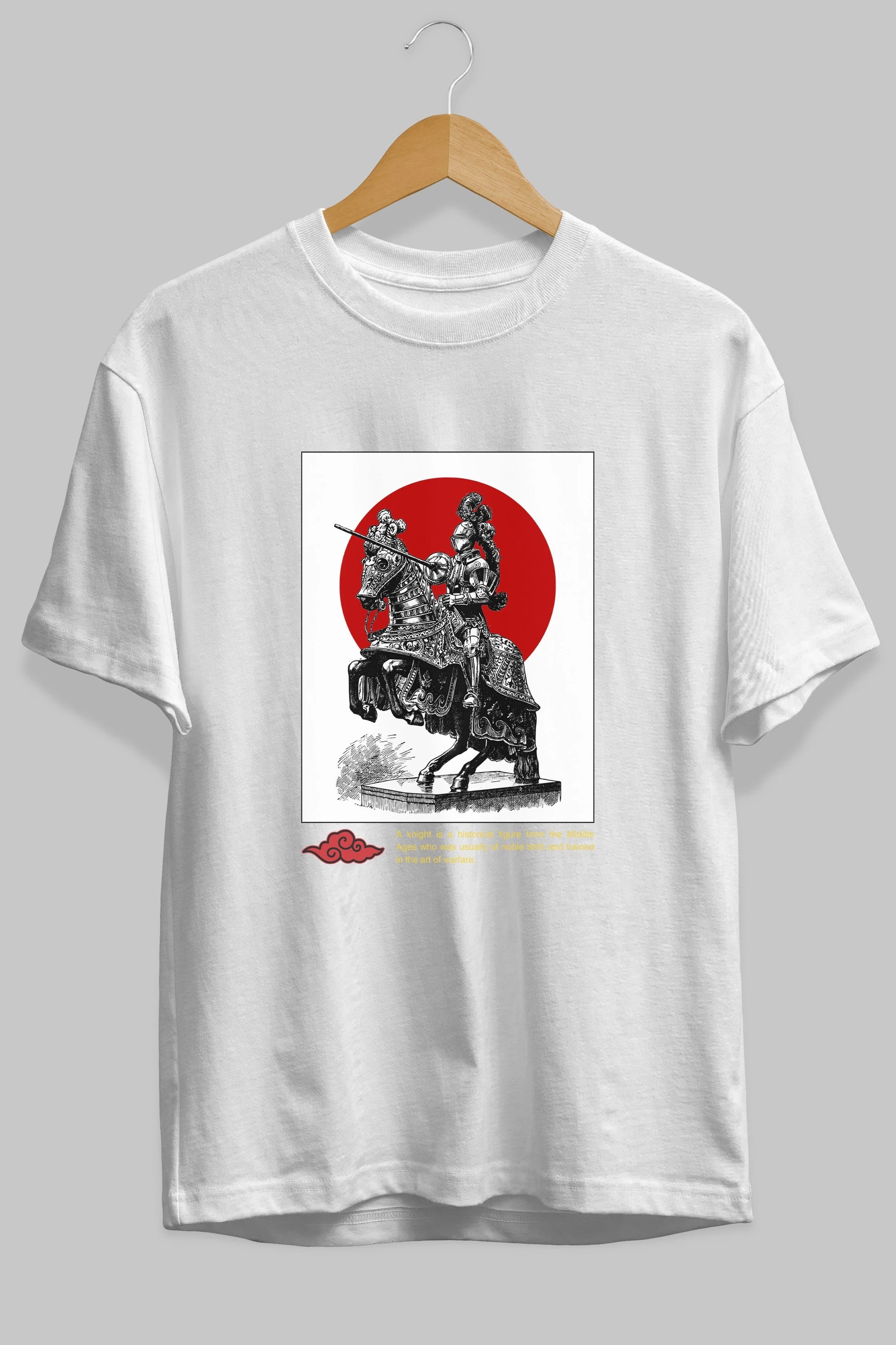 Japan Streetwear 2 Ön Baskılı Oversize t-shirt Erkek Kadın Unisex