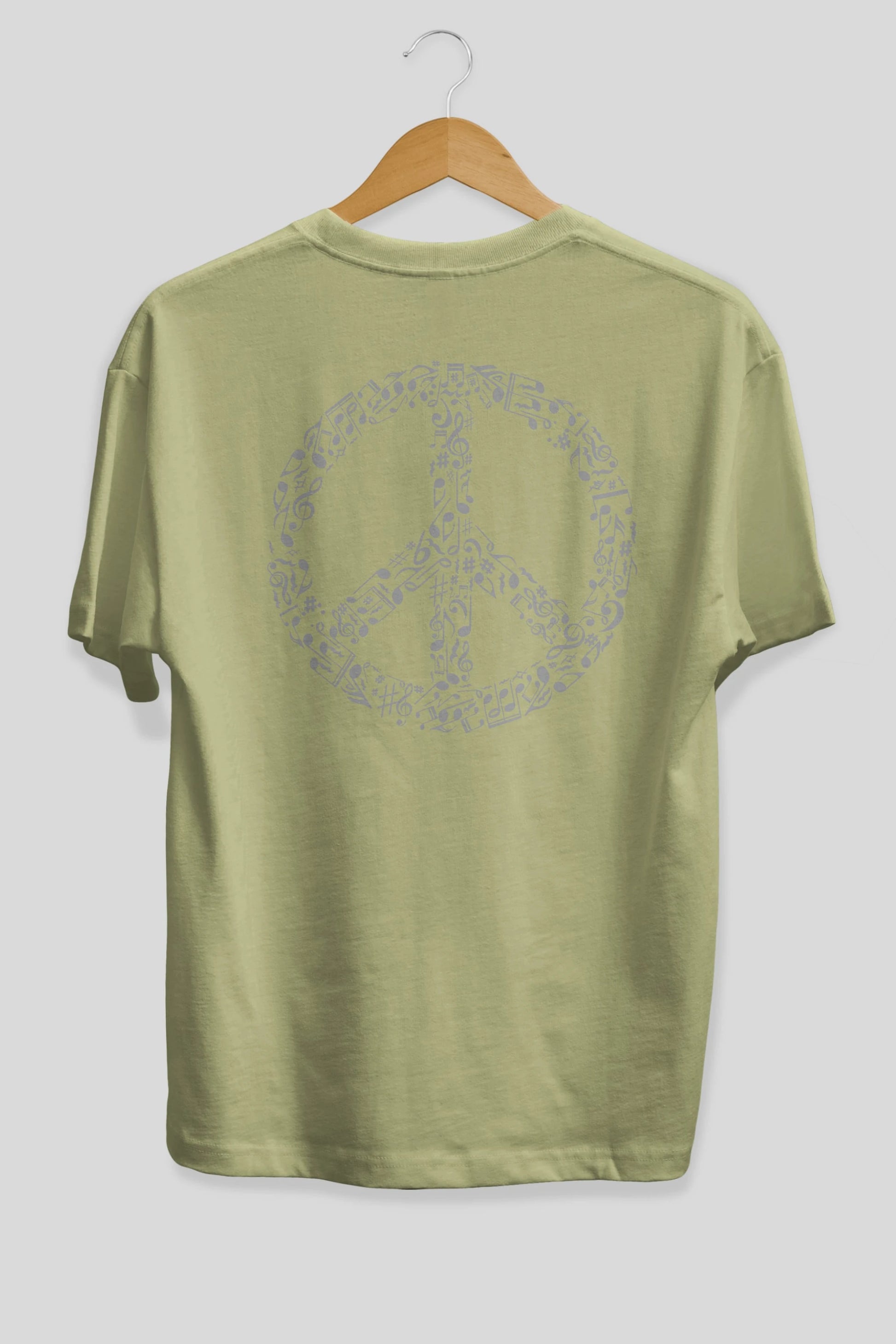 Rhyme In Peace Arka Baskılı Oversize t-shirt %100 pamuk Erkek Kadın Unisex
