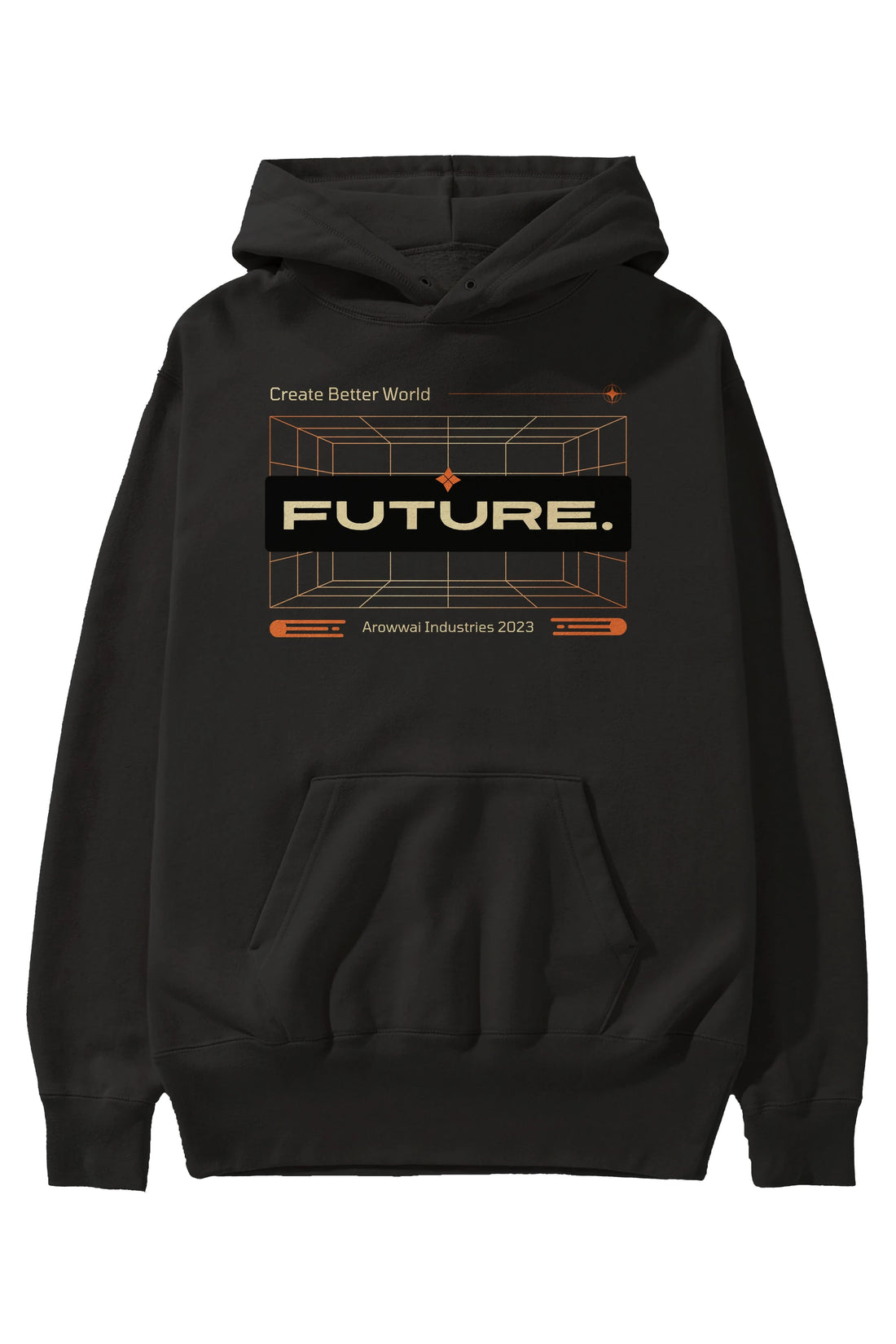 Future Ön Baskılı Oversize Hoodie Kapüşonlu Sweatshirt Erkek Kadın Unisex
