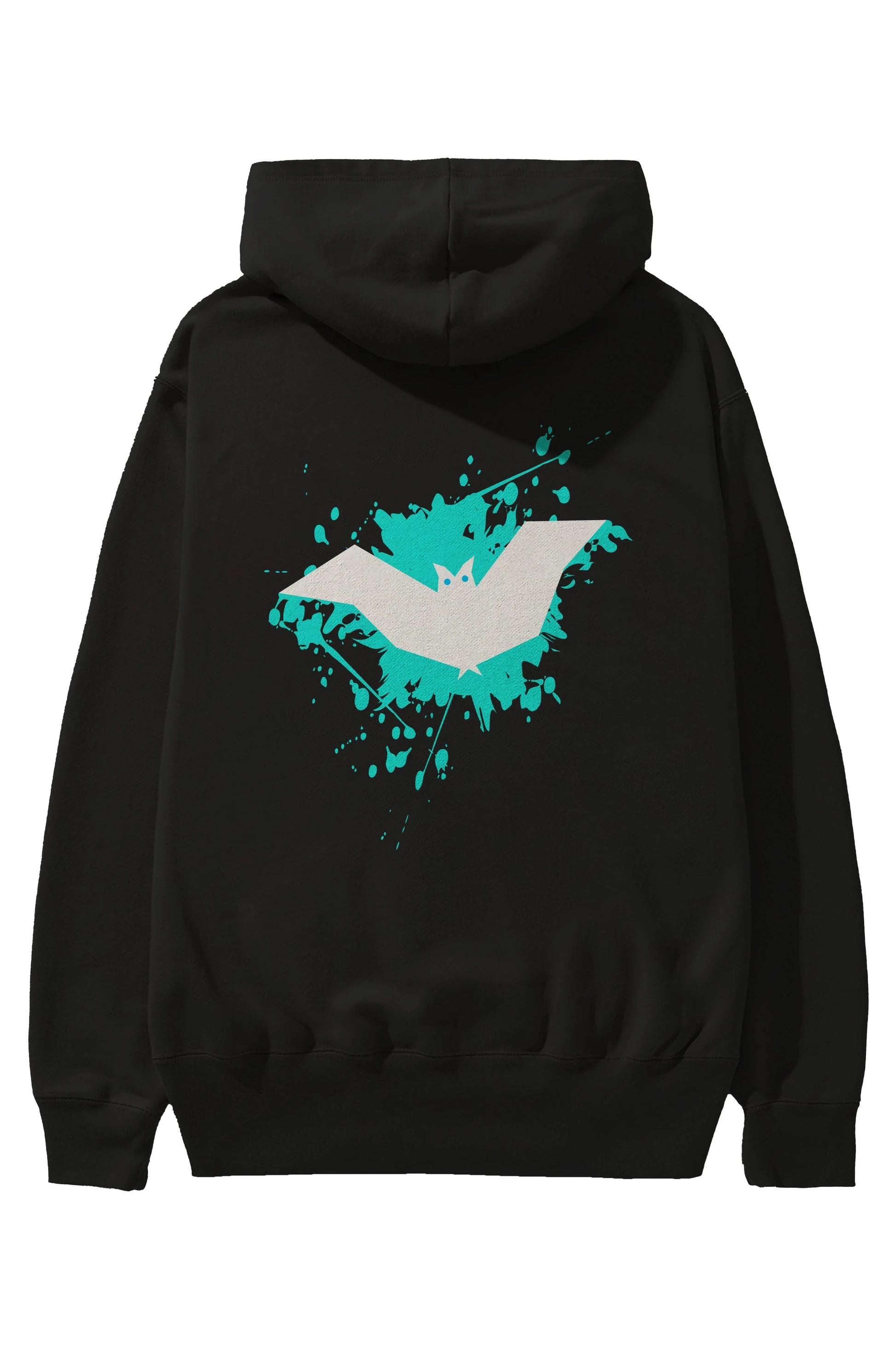 Halloween Arka Baskılı Oversize Hoodie Kapüşonlu Sweatshirt Erkek Kadın Unisex