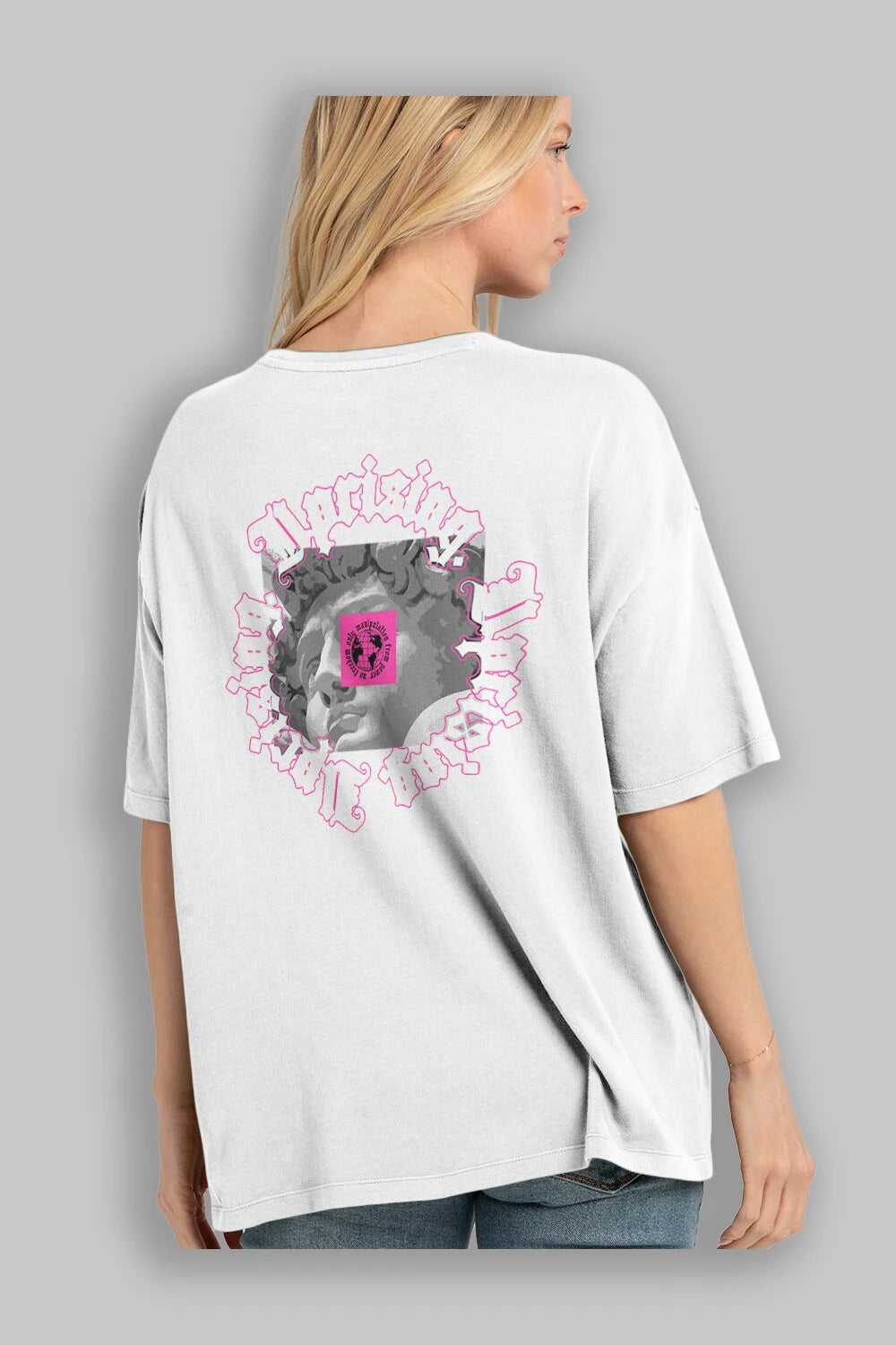 Uprising Arka Baskılı Oversize t-shirt Erkek Kadın Unisex