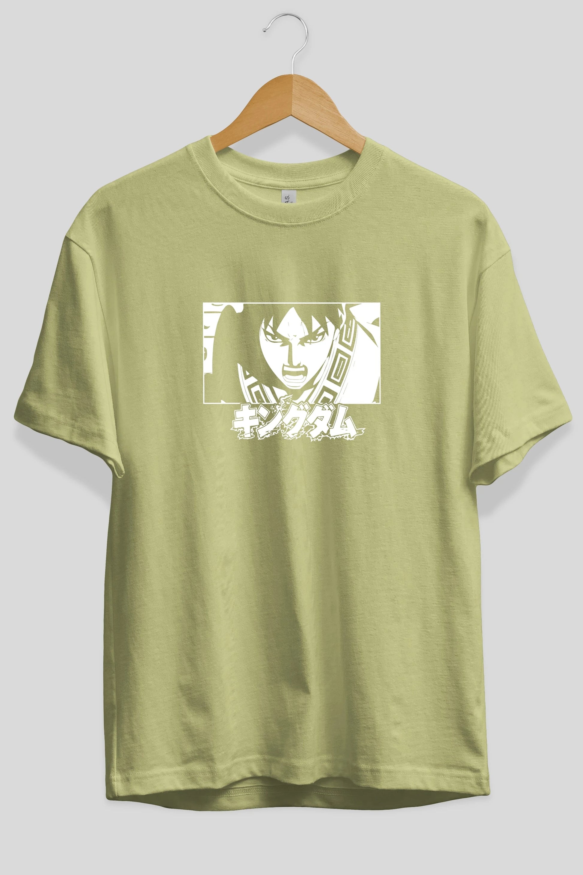 Xin 1 Anime Ön Baskılı Oversize t-shirt %100 pamuk Erkek Kadın Unisex
