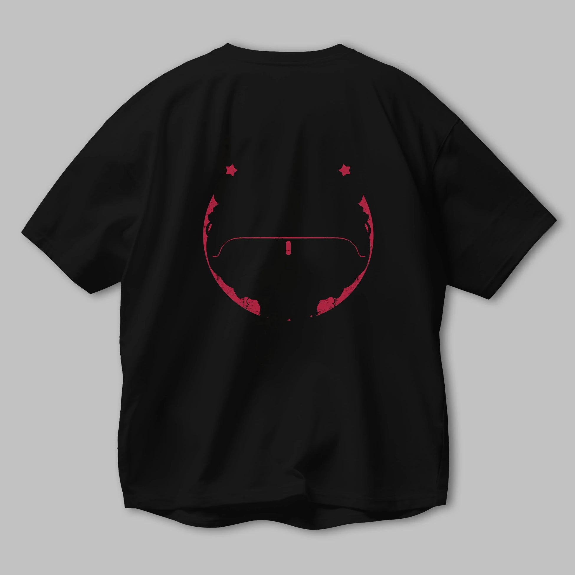 Dub Addict Arka Baskılı Oversize t-shirt Erkek Kadın Unisex