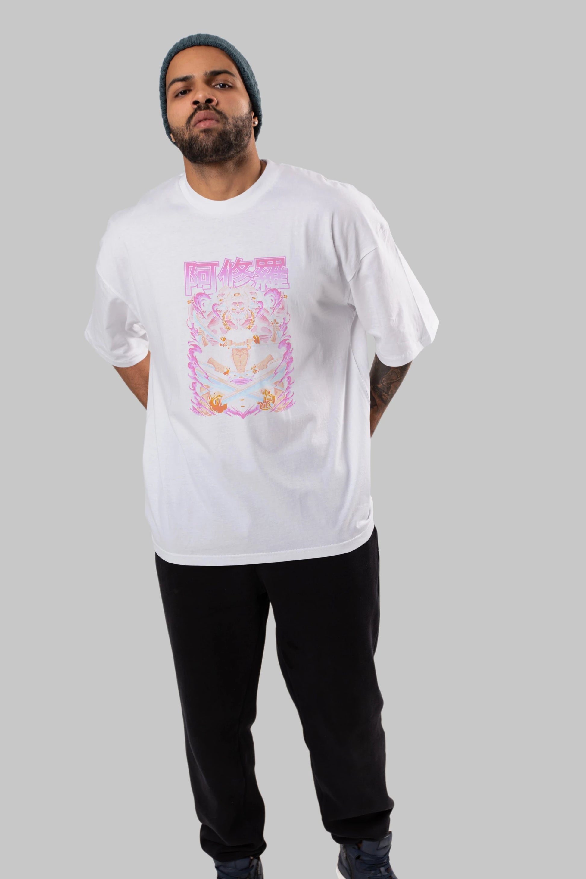 Roronoa Zoro 1 Anime Ön Baskılı Oversize t-shirt %100 pamuk Erkek Kadın Unisex