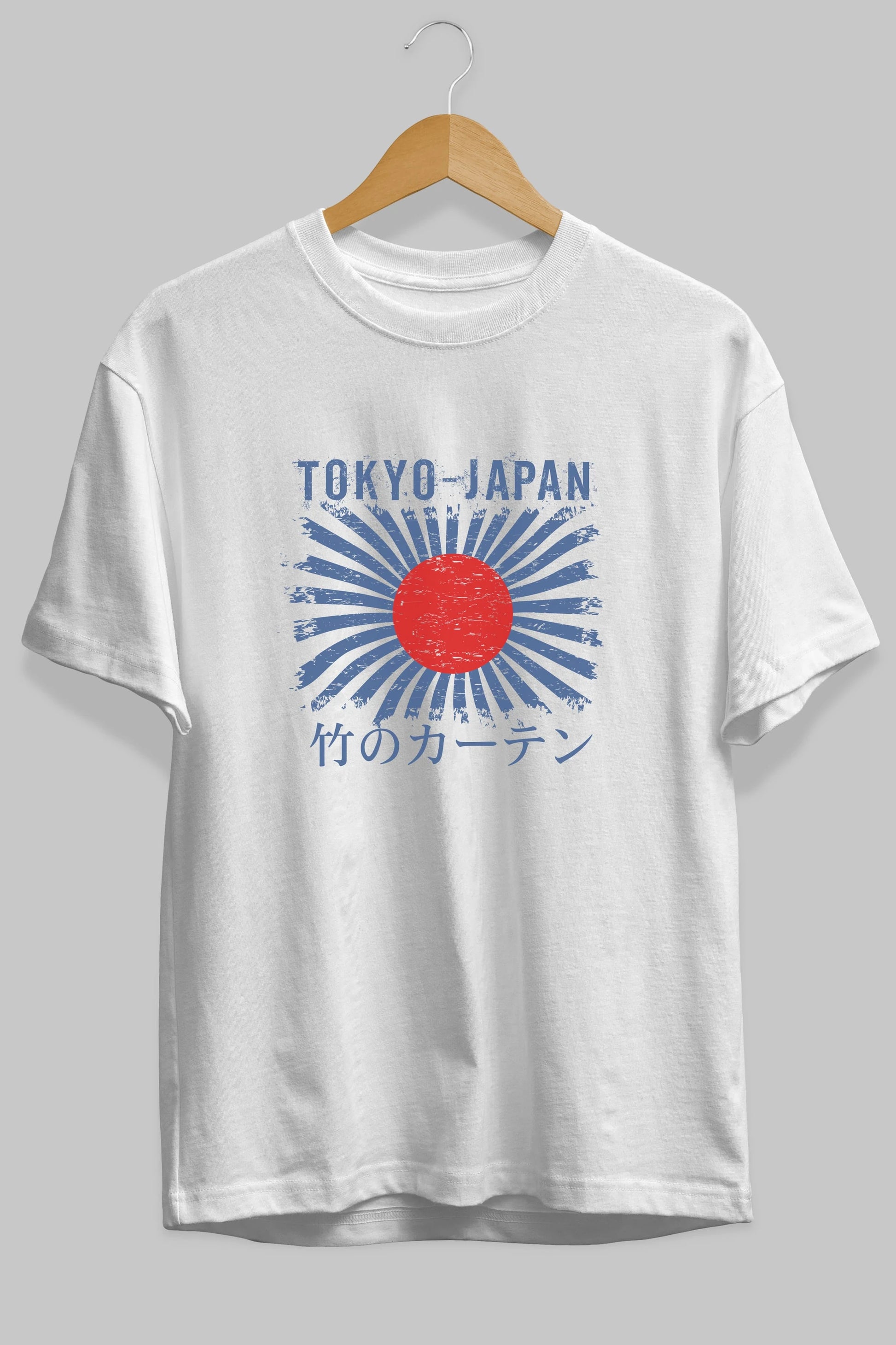 Tokyo Japan Ön Baskılı Oversize t-shirt Erkek Kadın Unisex