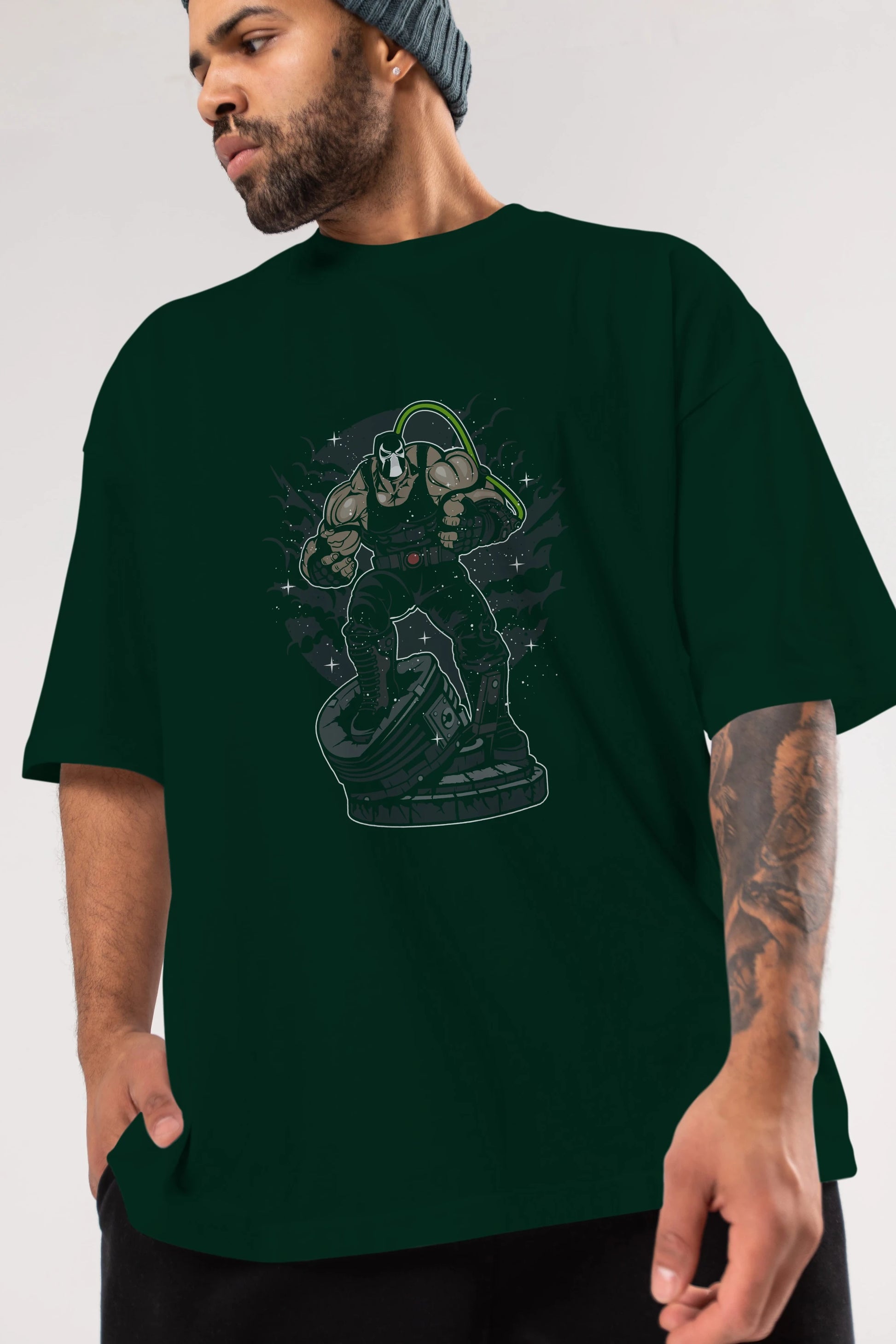 Bane (2) Ön Baskılı Oversize t-shirt Erkek Kadın Unisex %100 Pamuk tişort