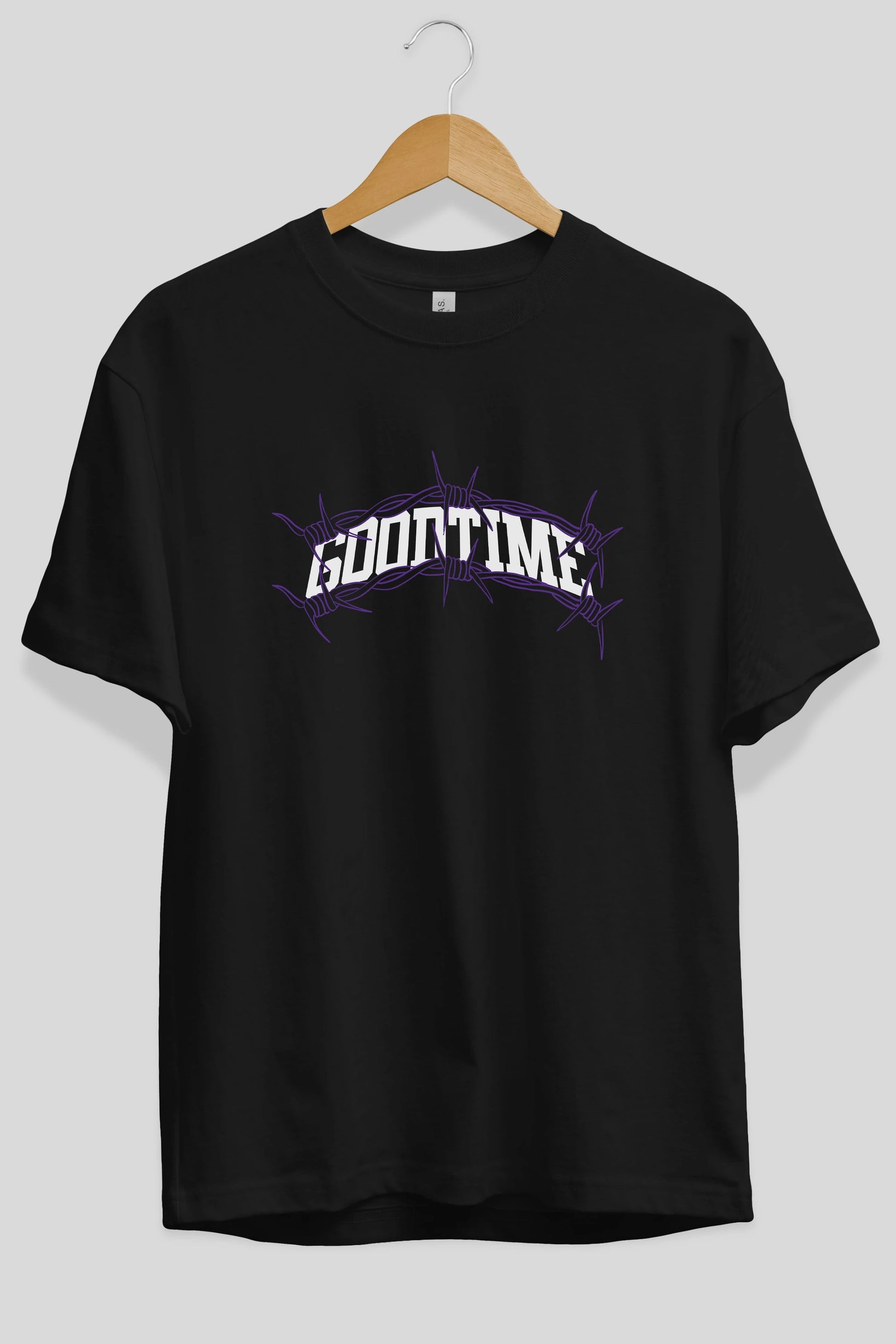 Good Time Ön Baskılı Oversize t-shirt Erkek Kadın Unisex
