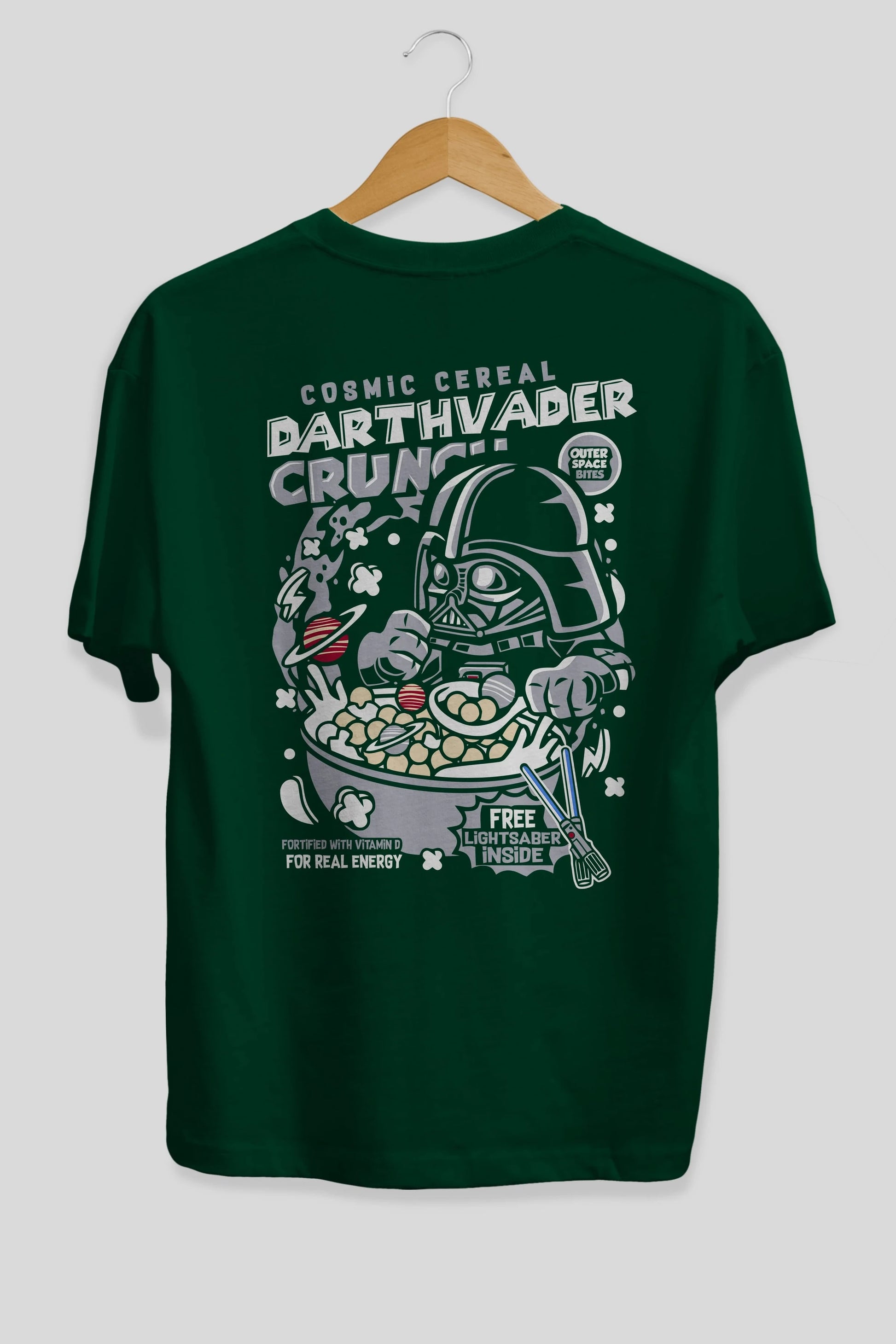 Darth Vader (2) Arka Baskılı Oversize t-shirt Erkek Kadın Unisex %100 Pamuk Bisiklet Yaka tişort