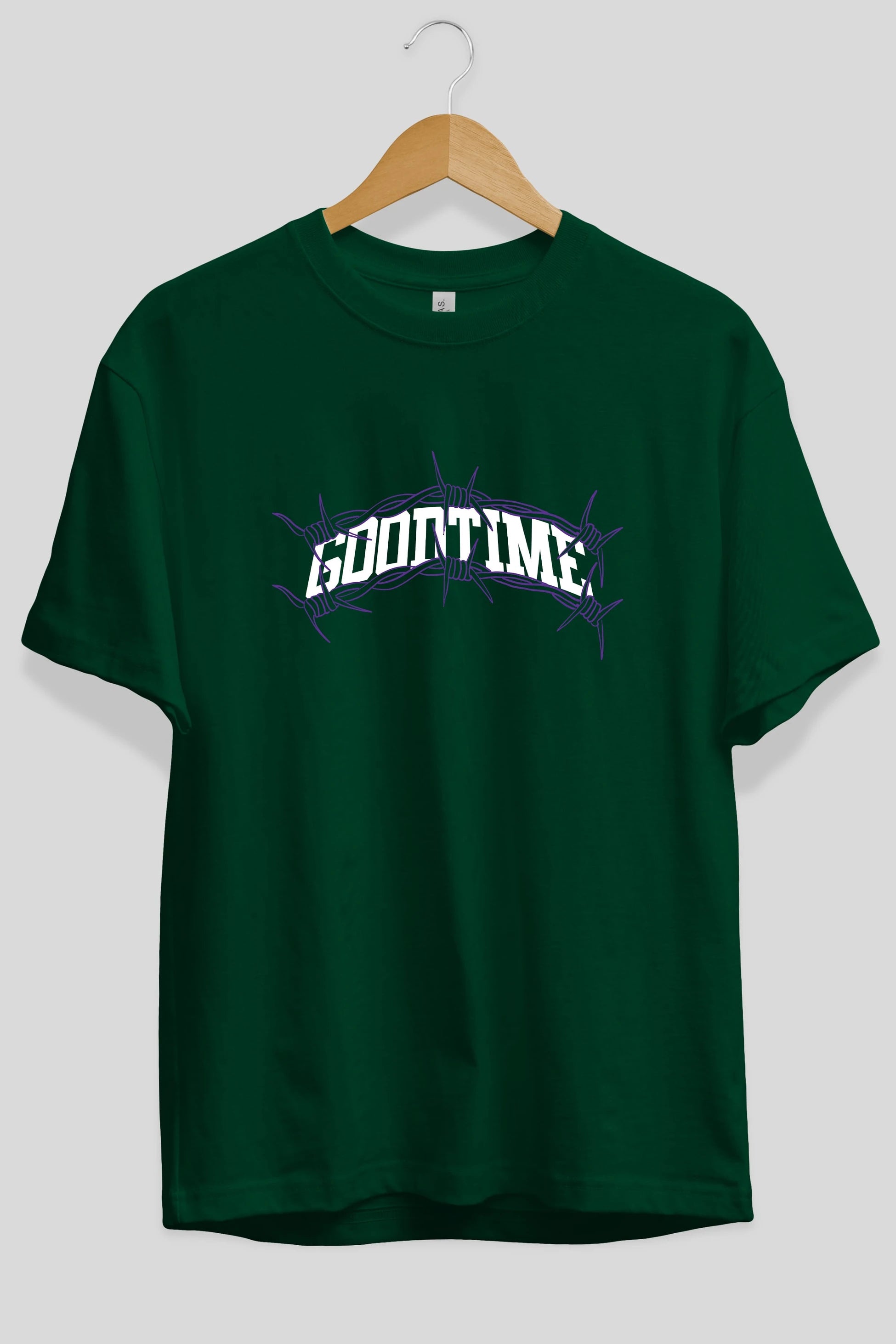 Good Time Ön Baskılı Oversize t-shirt Erkek Kadın Unisex