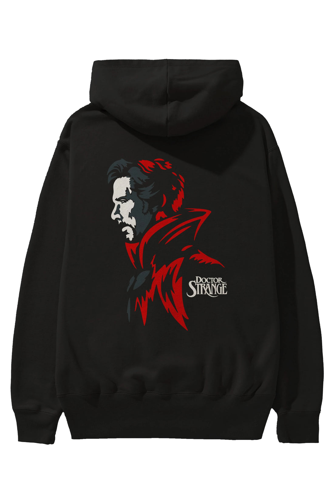 Doctor Strange (2) Arka Baskılı Hoodie Oversize Kapüşonlu Sweatshirt Erkek Kadın Unisex