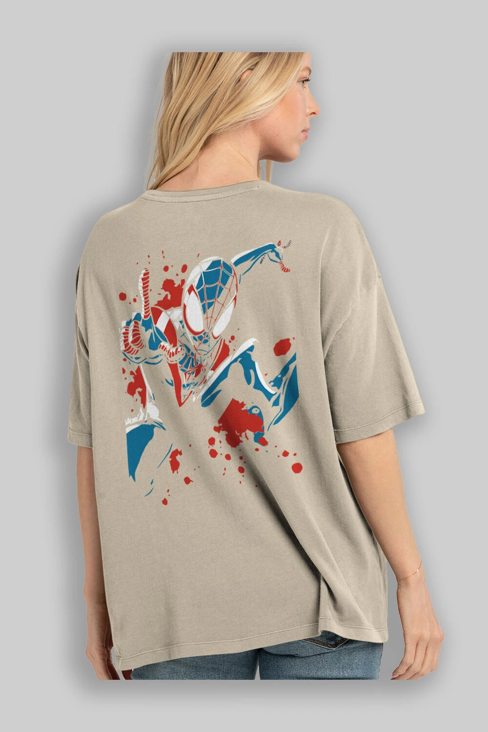Venom (21) Arka Baskılı Oversize t-shirt Erkek Kadın Unisex %100 Pamuk Bisiklet Yaka tişort